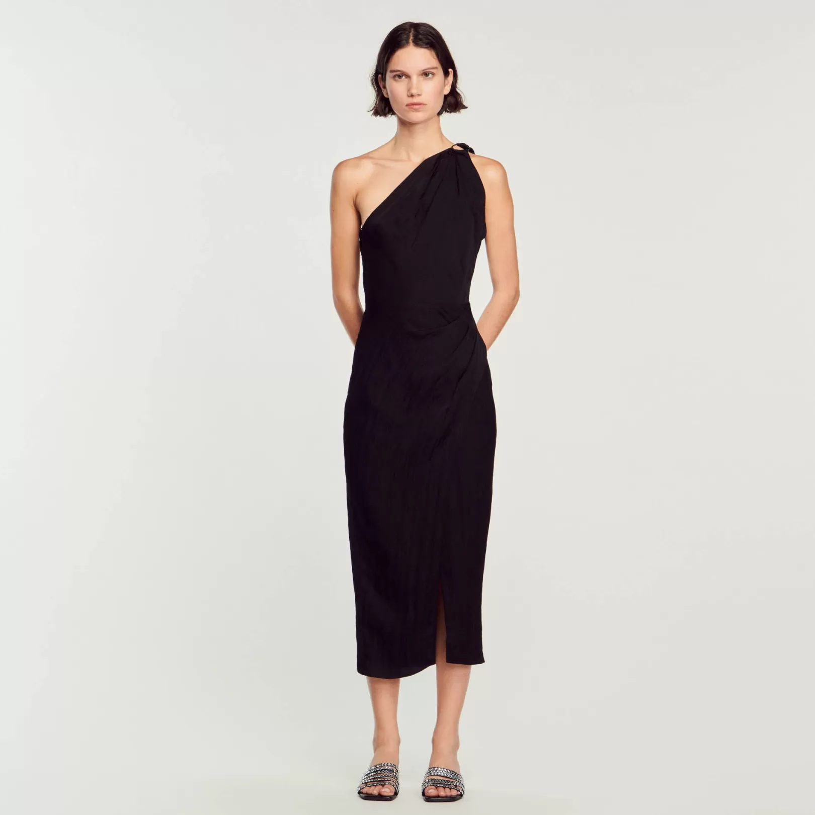 Dresses*Sandro Dresses Asymmetric dress