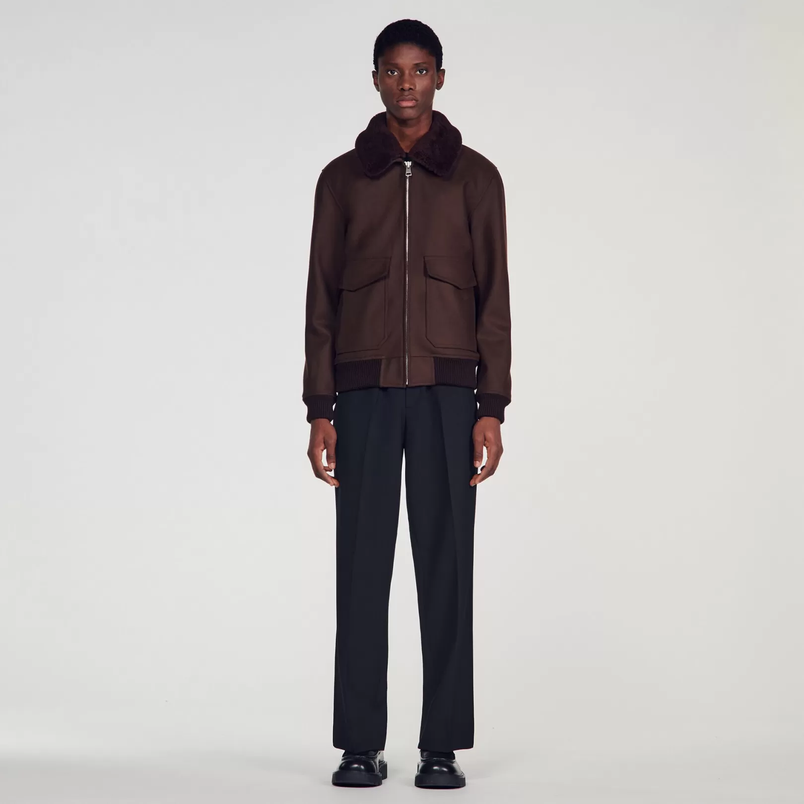 Jackets*Sandro Jackets Aviator jacket