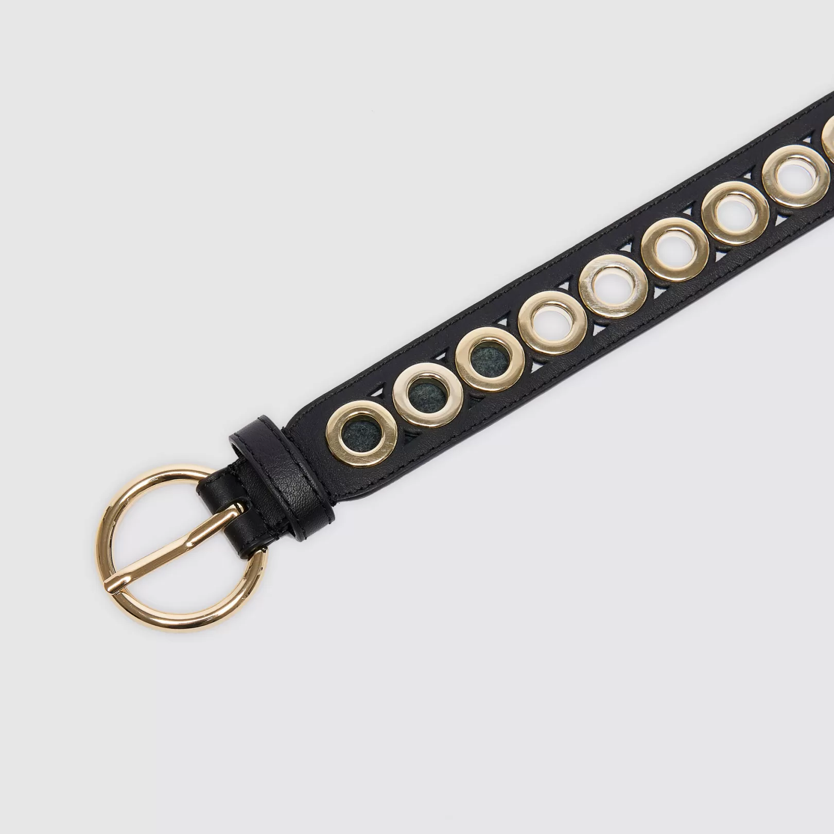 Fall/Winter Collection | Belts*Sandro Fall/Winter Collection | Belts Belt with round buckle and eyelets