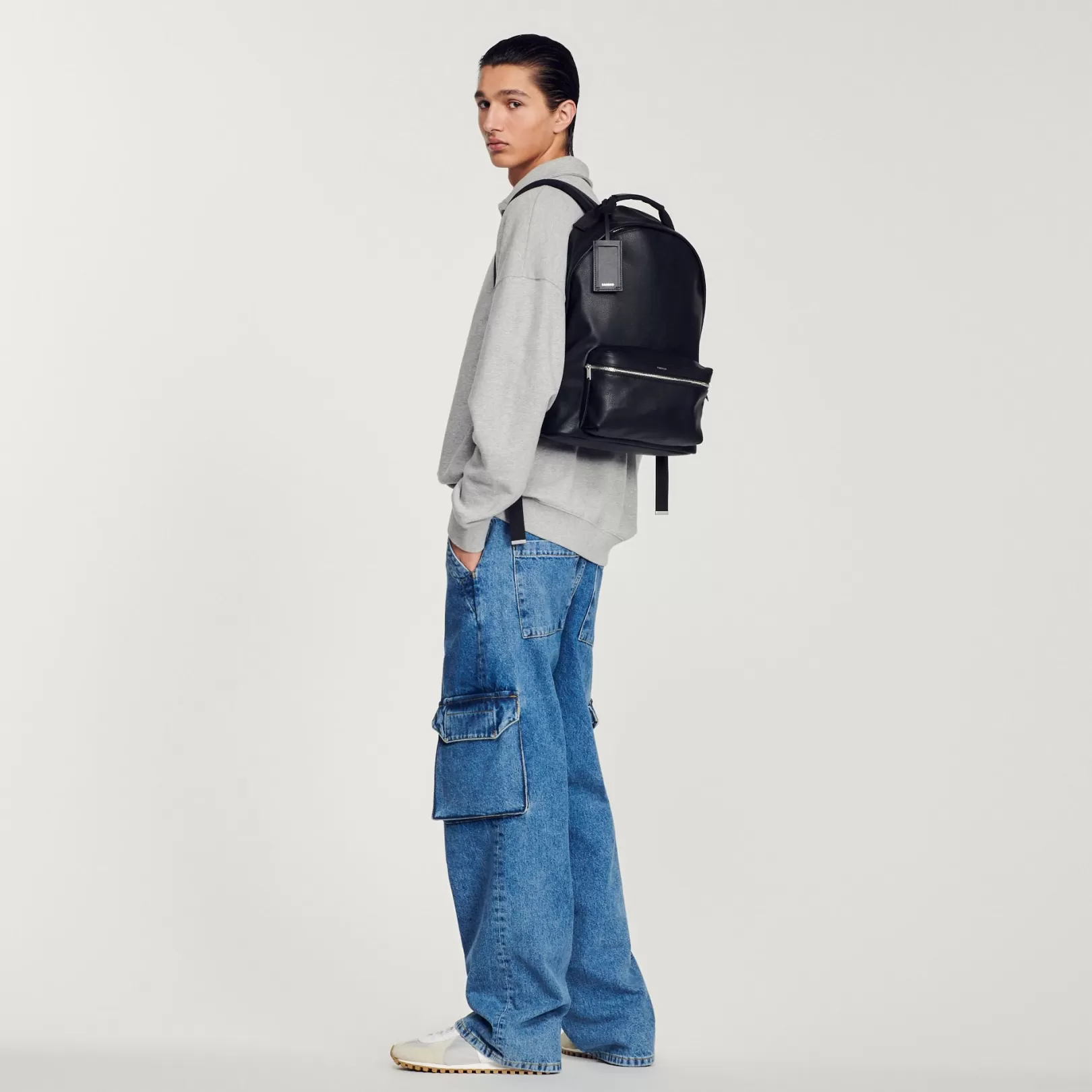 Bags*Sandro Bags Coated canvas backpack