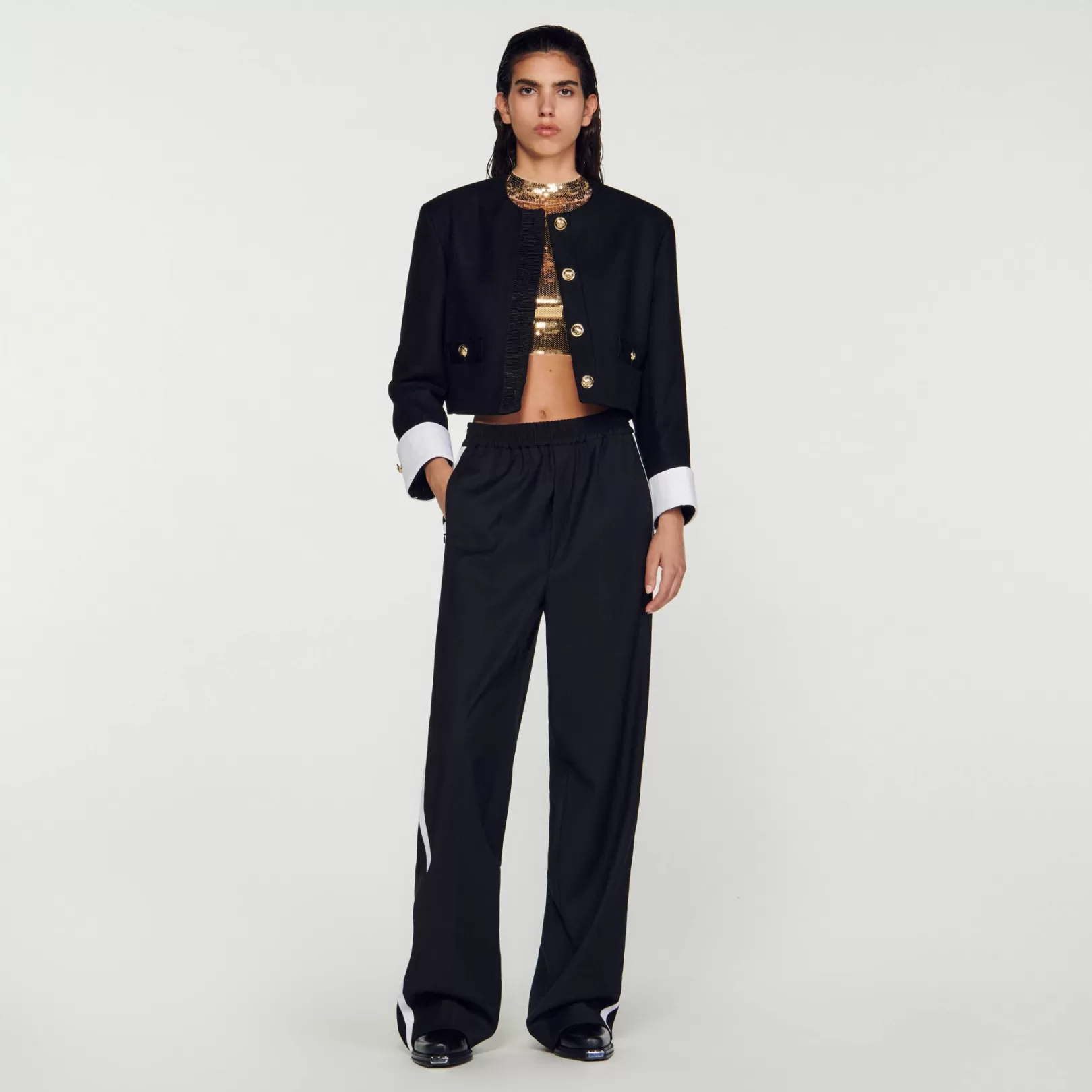 Jackets & Blazers*Sandro Jackets & Blazers Cropped jacket