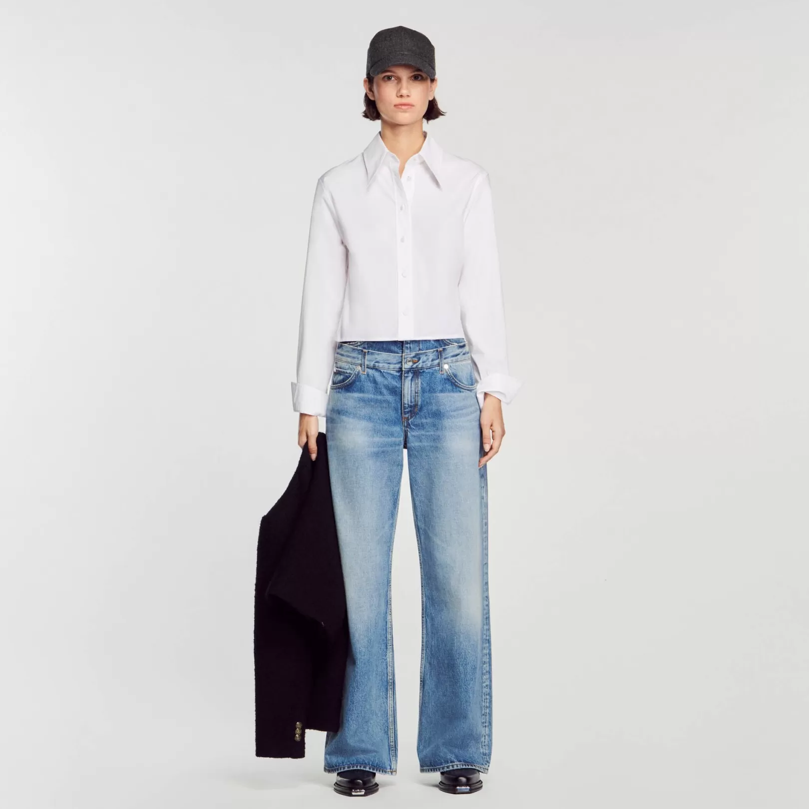 Tops & Shirts*Sandro Tops & Shirts Cropped shirt