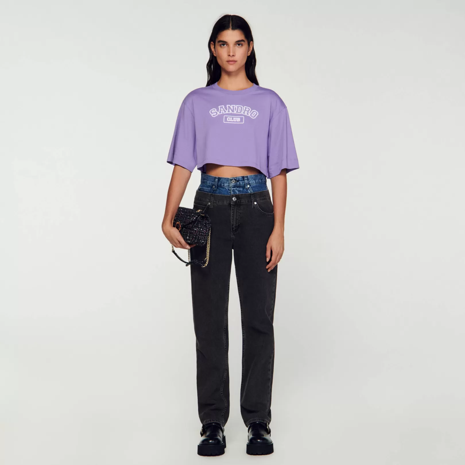 T-shirts*Sandro T-shirts Cropped T-shirt