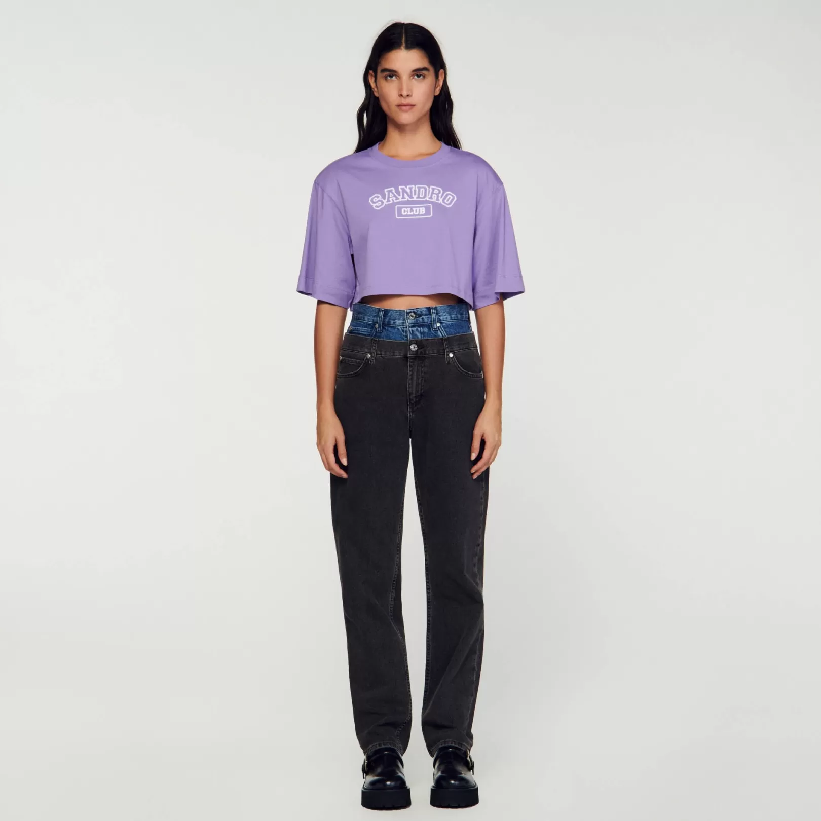 T-shirts*Sandro T-shirts Cropped T-shirt