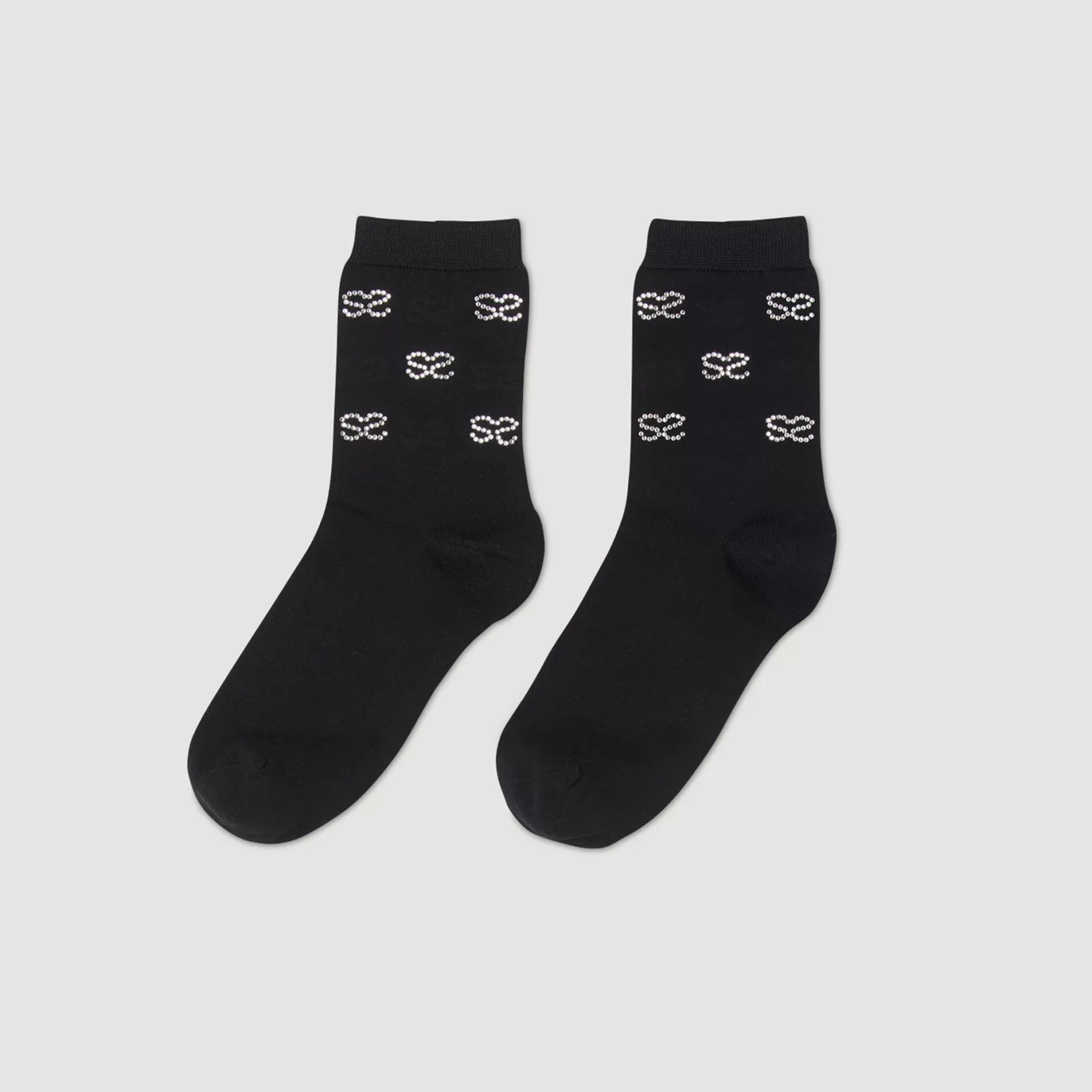 Fall/Winter Collection | Socks*Sandro Fall/Winter Collection | Socks Double S rhinestone socks