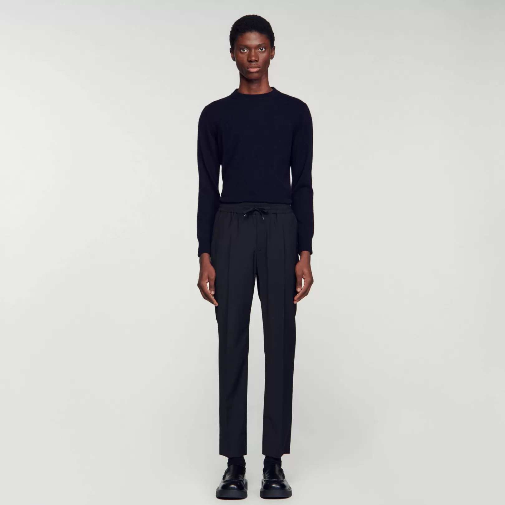 Pants & Shorts*Sandro Pants & Shorts Elasticated straight-leg pants