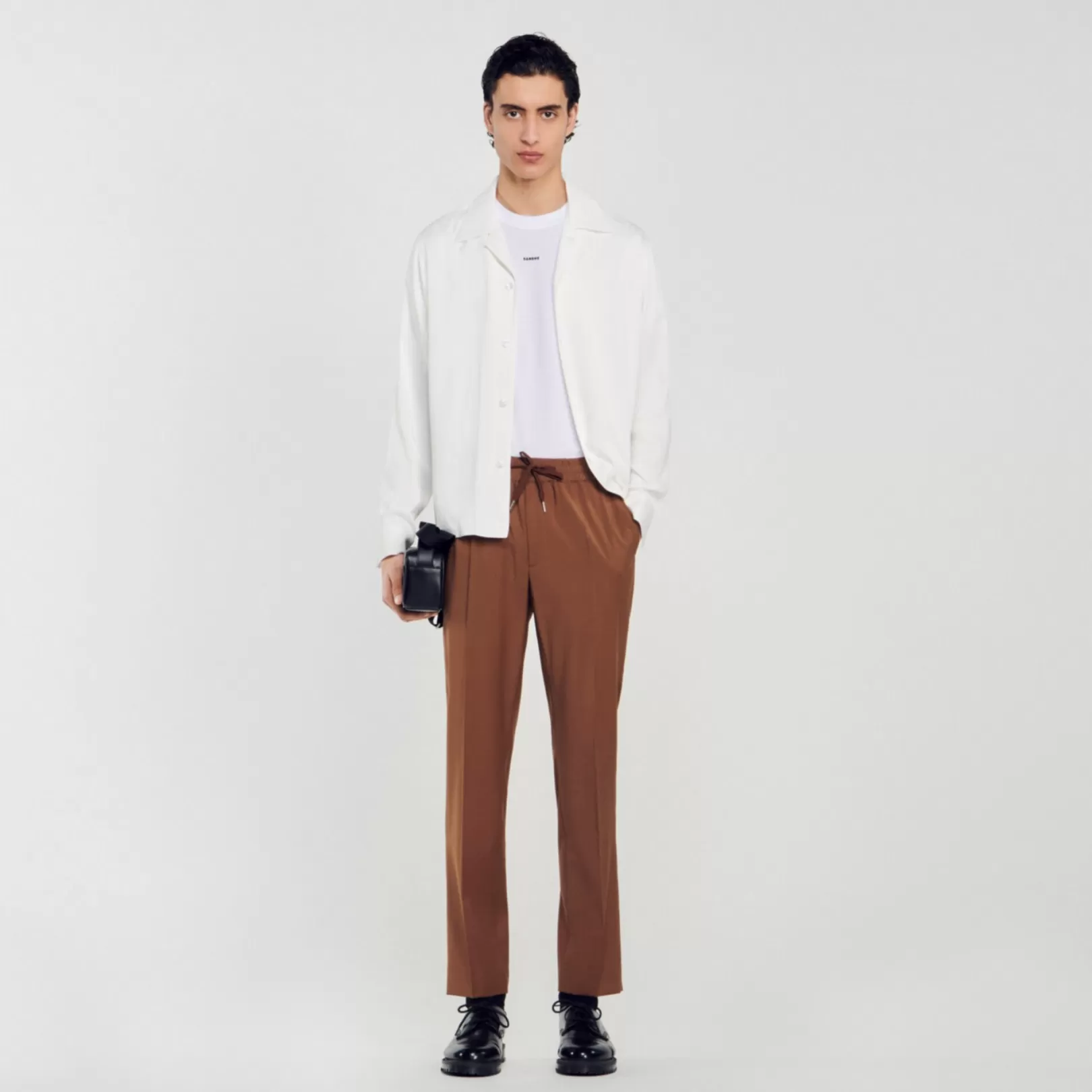 Pants & Shorts*Sandro Pants & Shorts Elasticated straight-leg pants