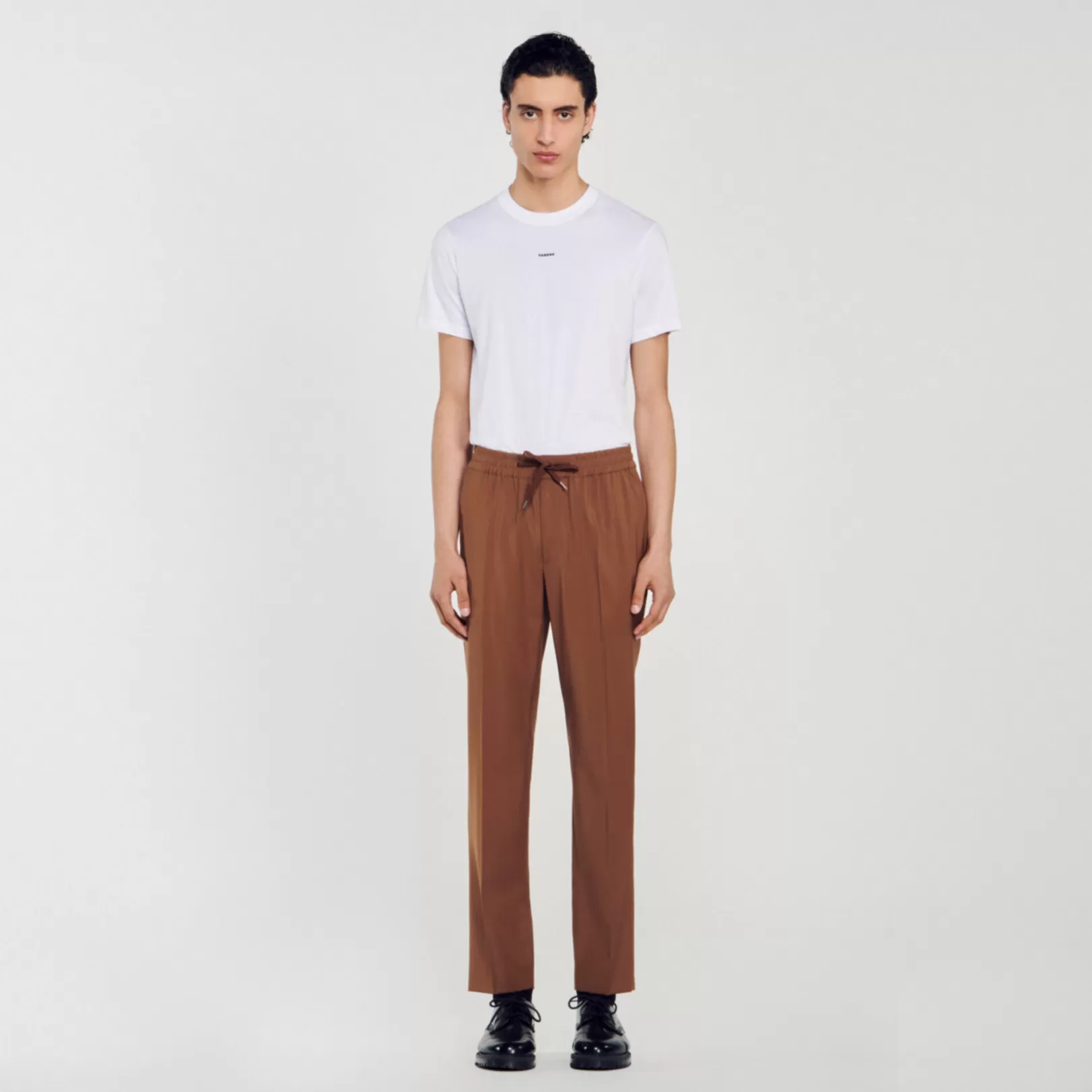 Pants & Shorts*Sandro Pants & Shorts Elasticated straight-leg pants