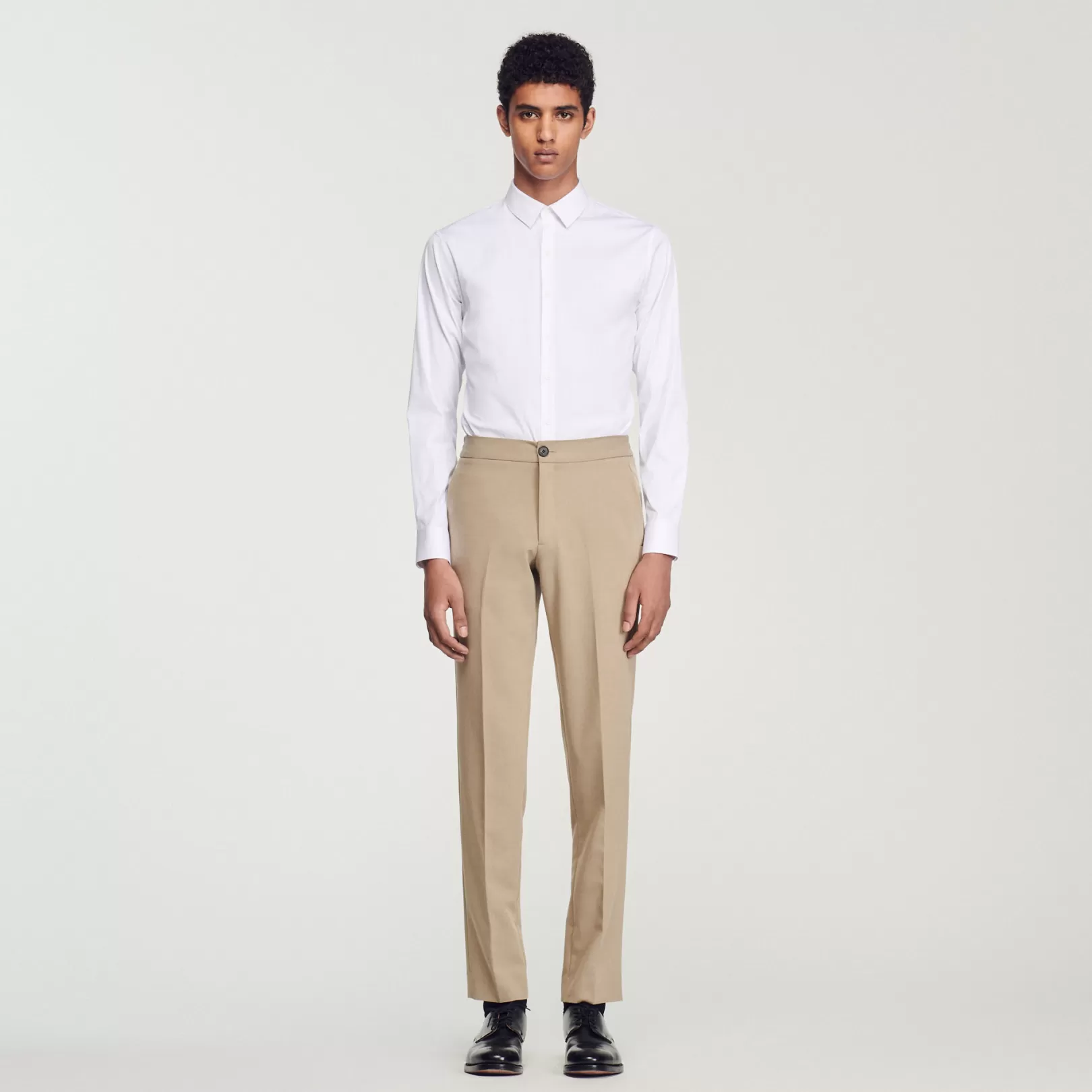 Shirts*Sandro Shirts Fitted stretch cotton shirt