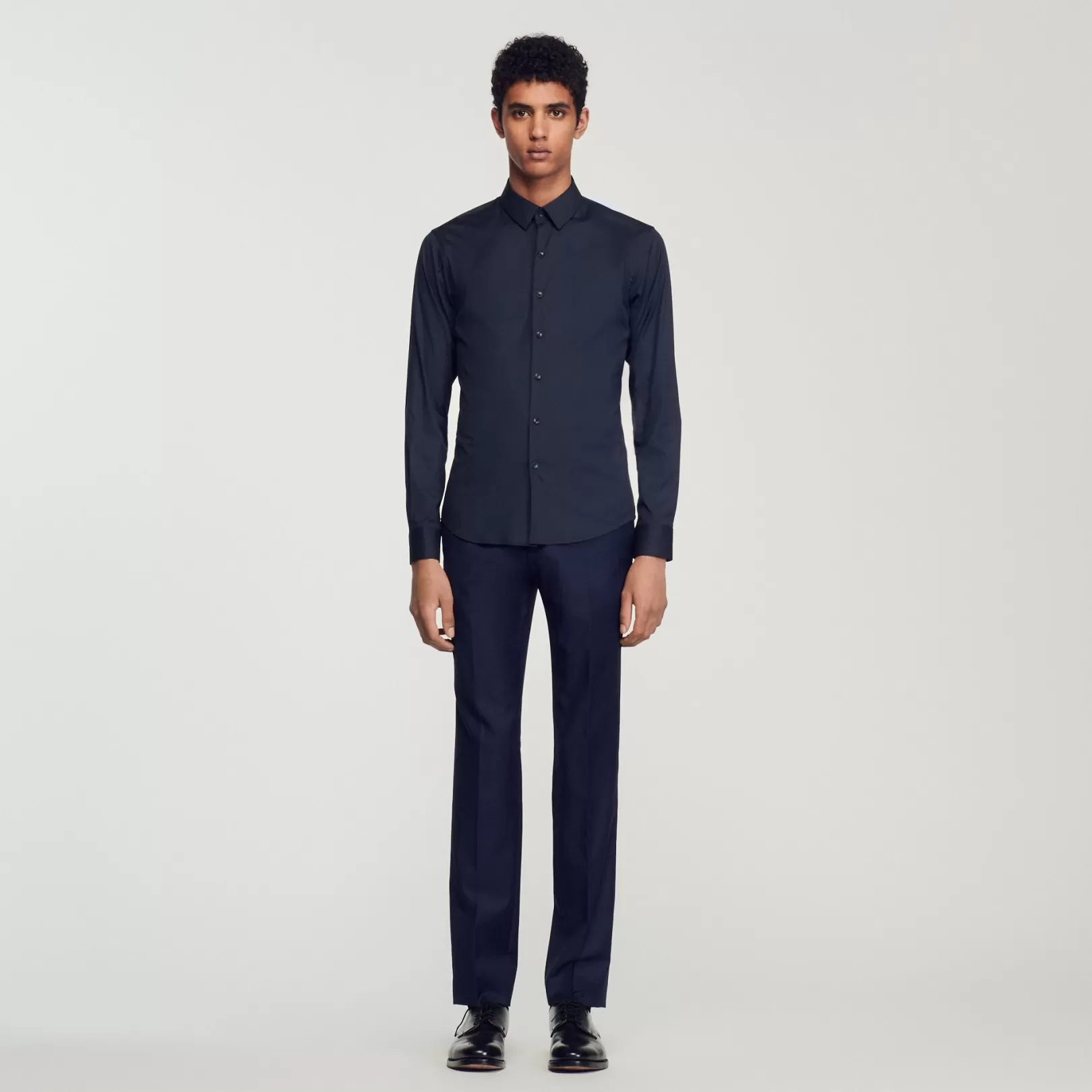 Shirts*Sandro Shirts Fitted stretch cotton shirt