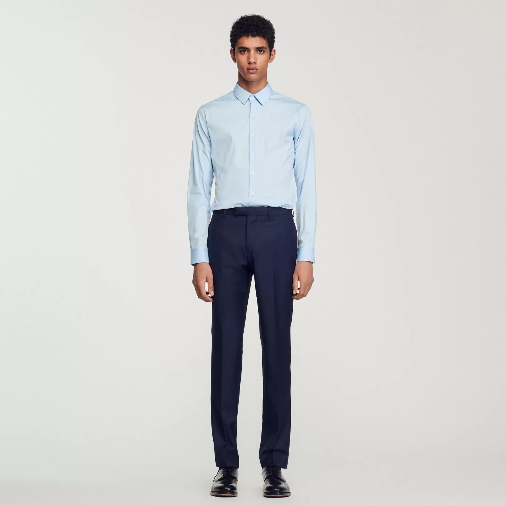 Shirts*Sandro Shirts Fitted stretch cotton shirt