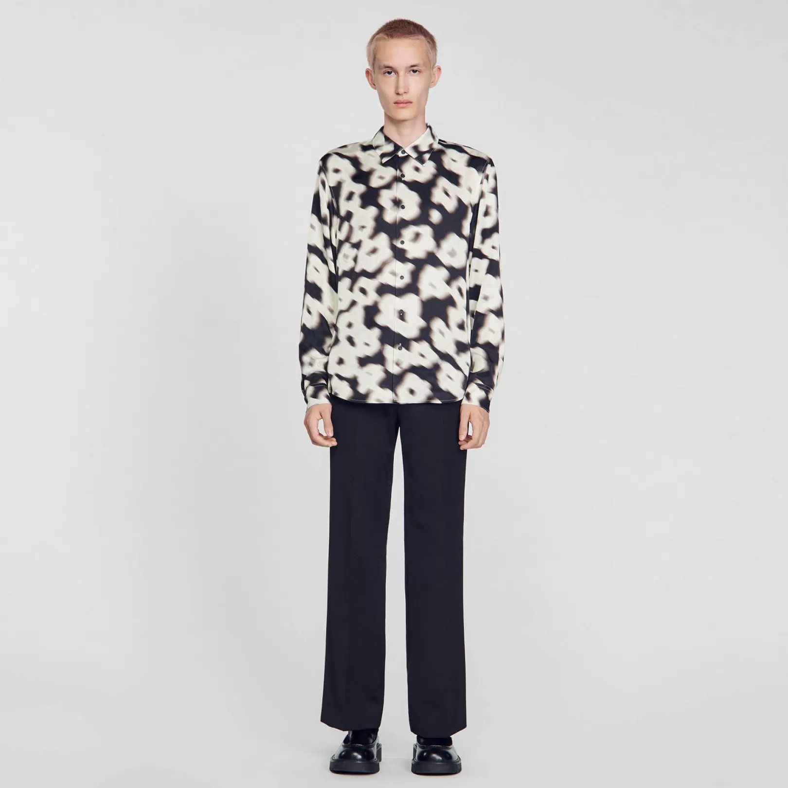 Shirts*Sandro Shirts Floral print shirt