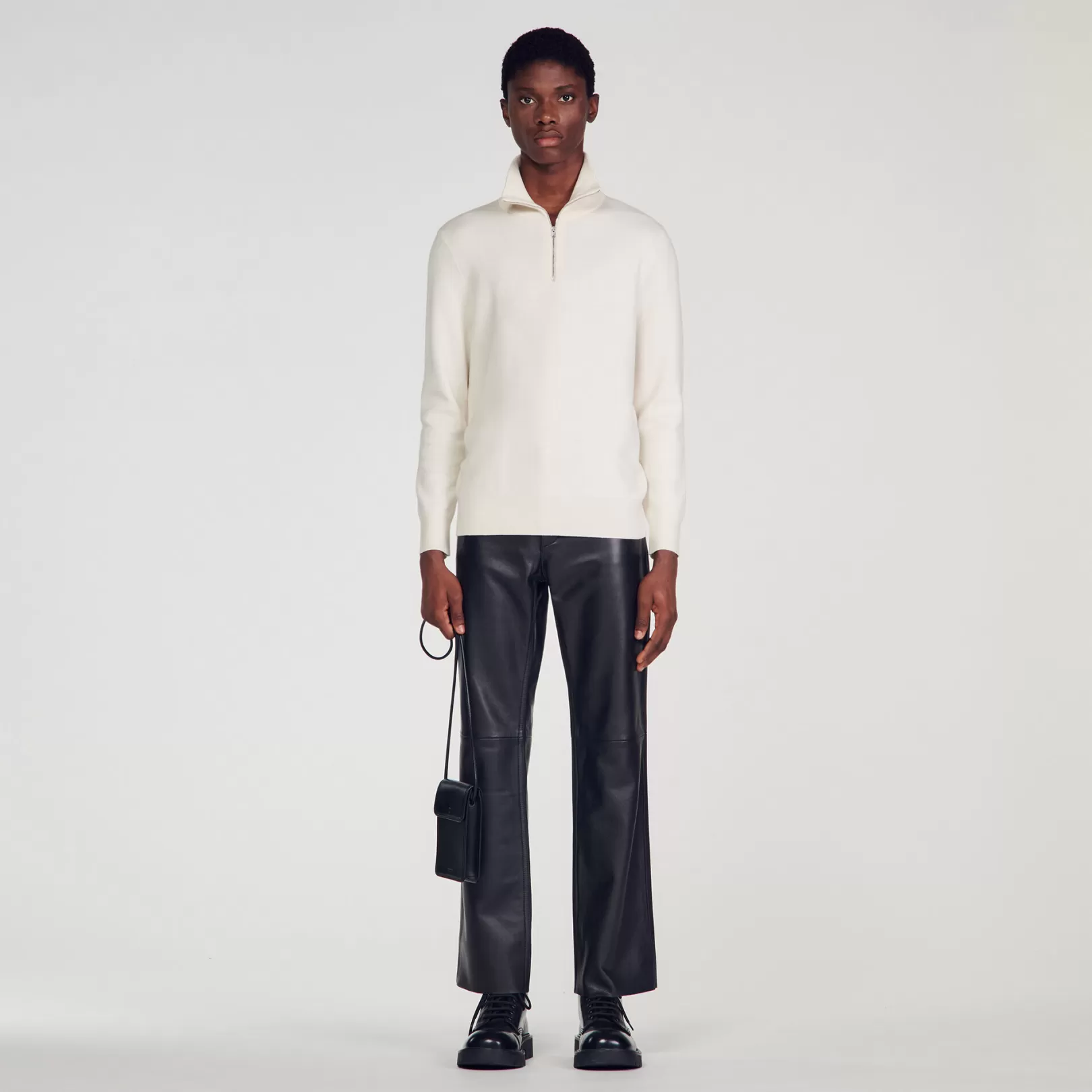 Sweaters & Cardigans*Sandro Sweaters & Cardigans Half-zip jumper