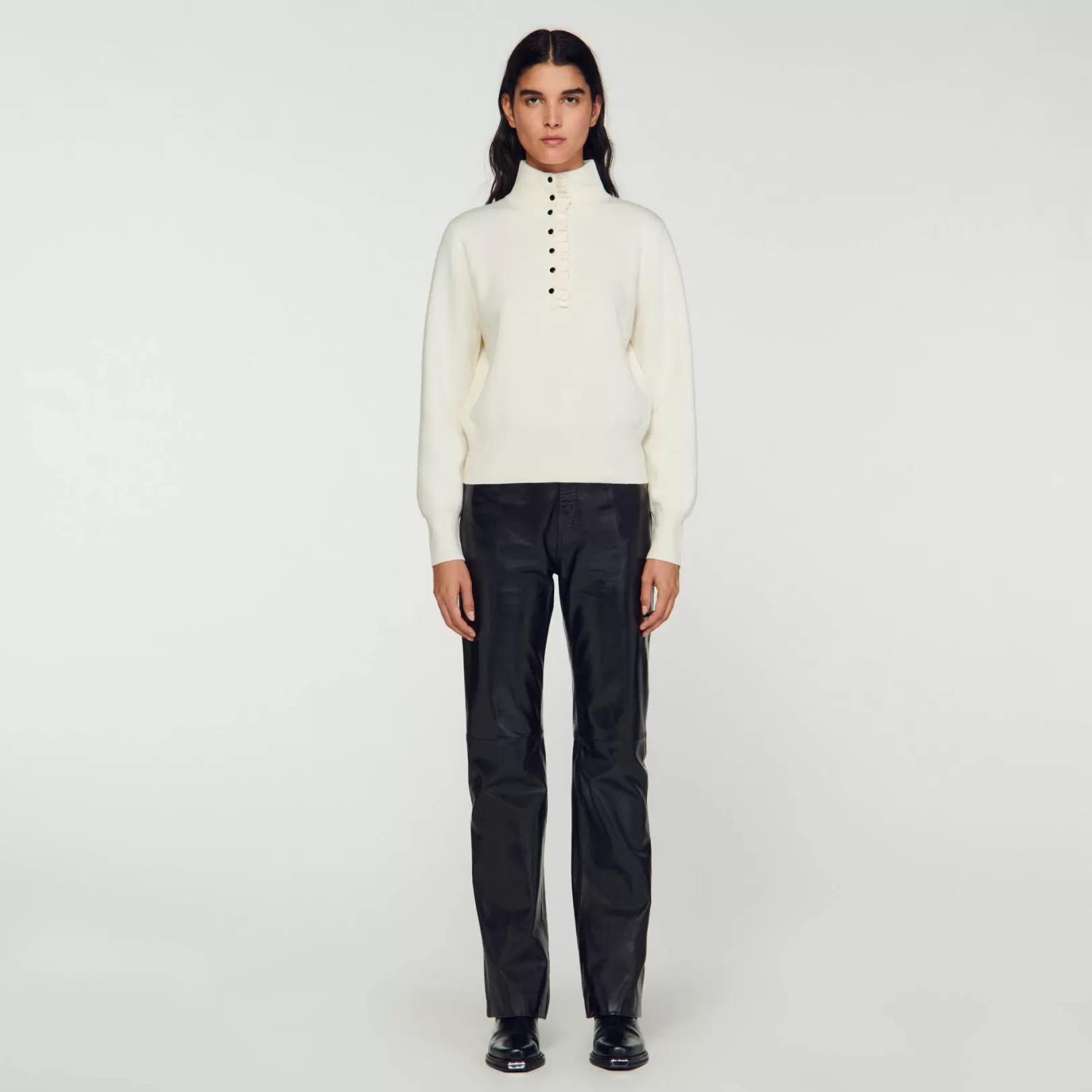 Sweaters & Cardigans*Sandro Sweaters & Cardigans High-neck jumper