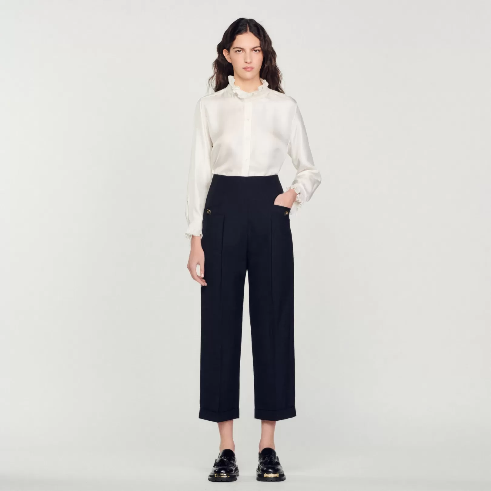 Pants & Shorts*Sandro Pants & Shorts High-waisted pants