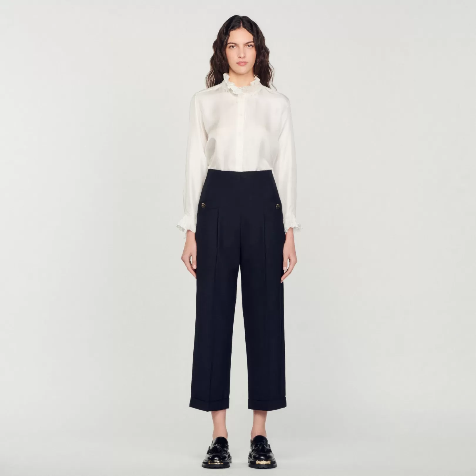 Pants & Shorts*Sandro Pants & Shorts High-waisted pants