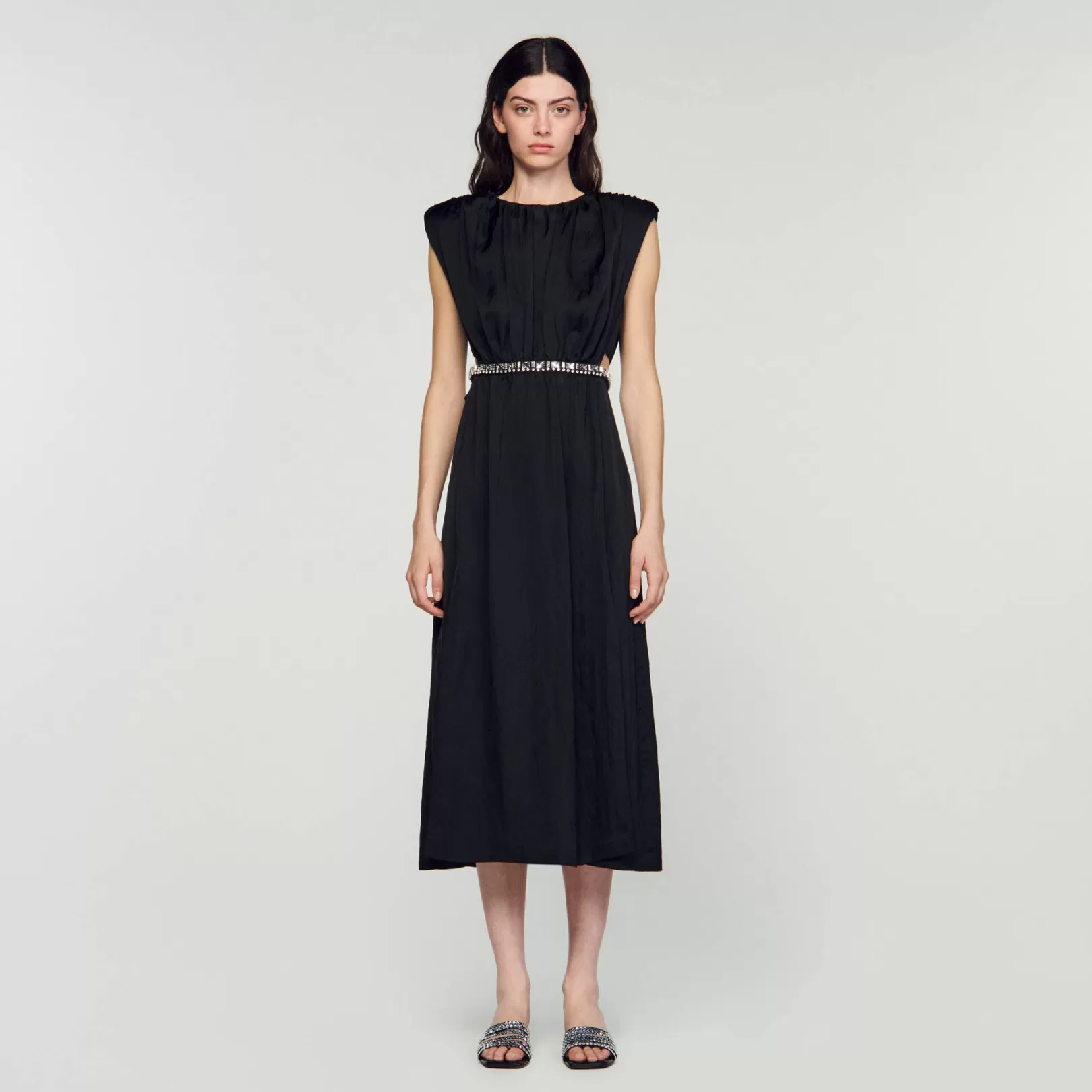 Dresses*Sandro Dresses Jewelry-style maxi dress