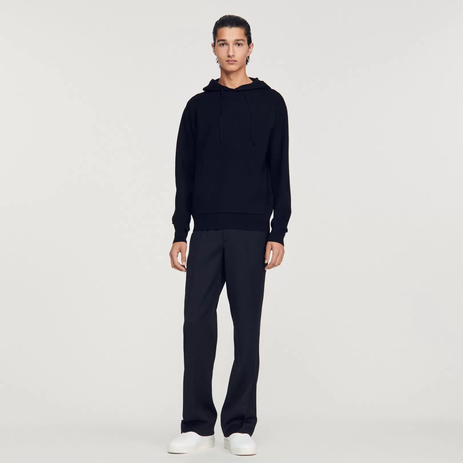 Sweatshirts | Sweaters & Cardigans*Sandro Sweatshirts | Sweaters & Cardigans Knit hoodie