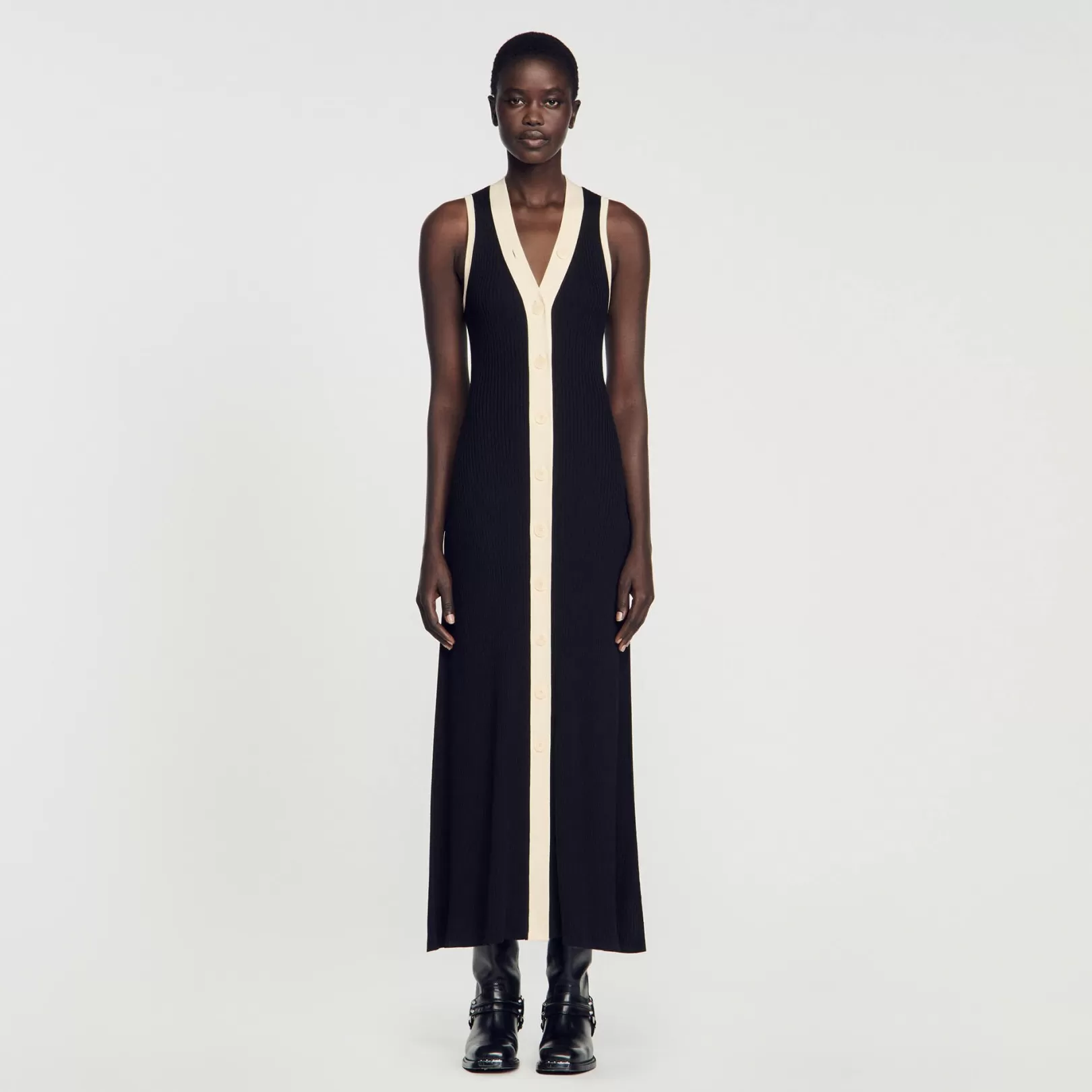 Dresses*Sandro Dresses Knit maxi dress