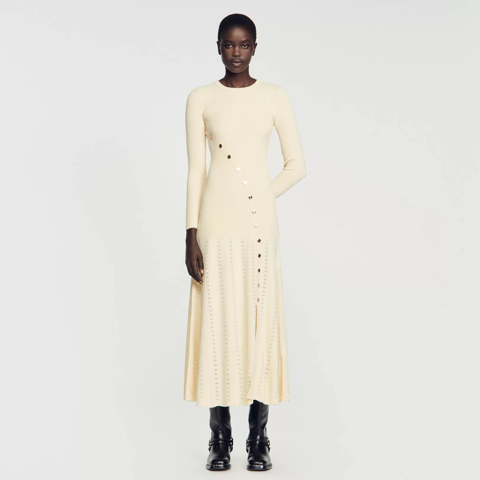 Dresses*Sandro Dresses Knit midi dress