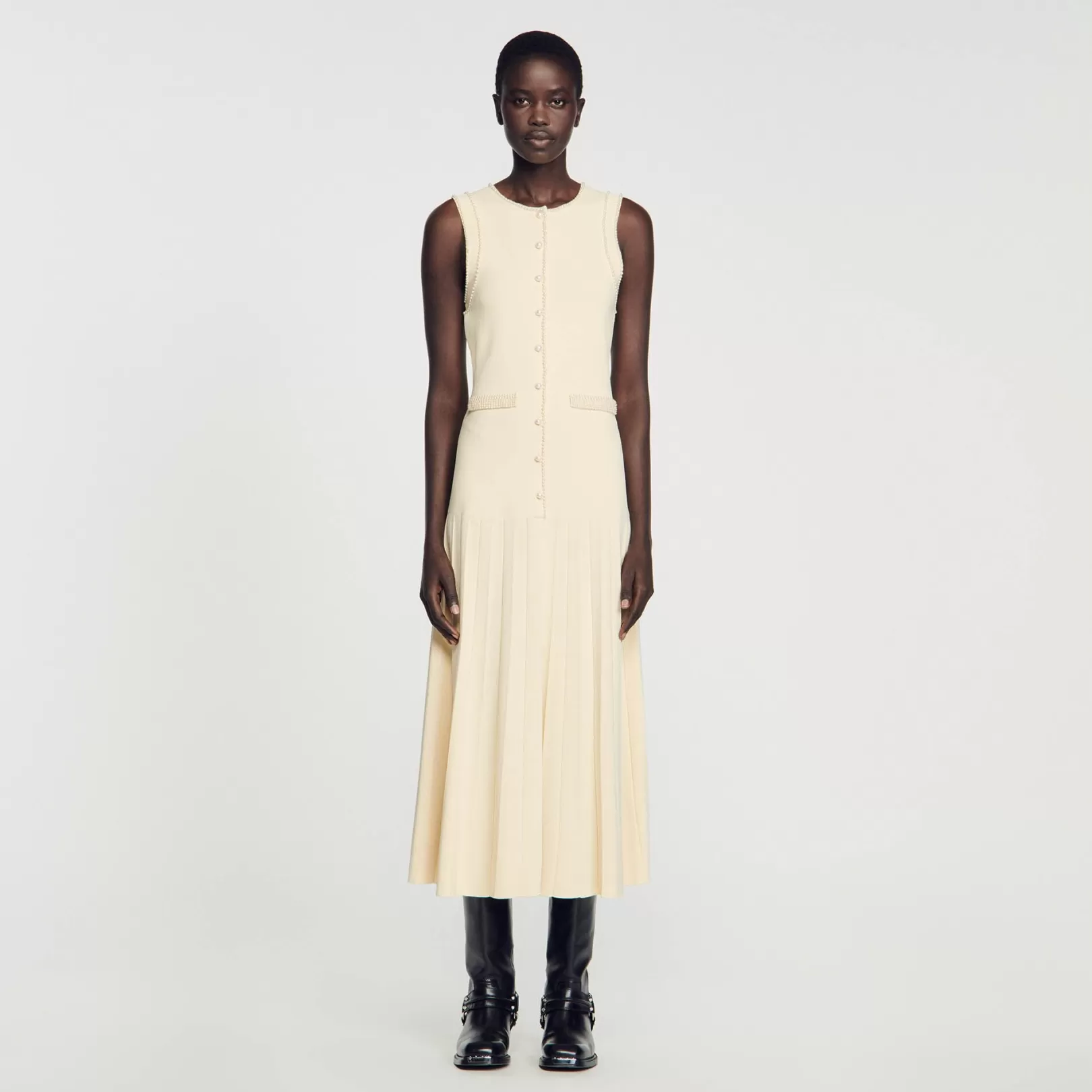 Dresses*Sandro Dresses Knit midi dress