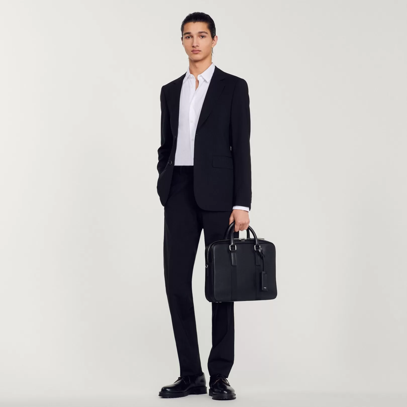 Bags*Sandro Bags Large briefcase in coated canvas