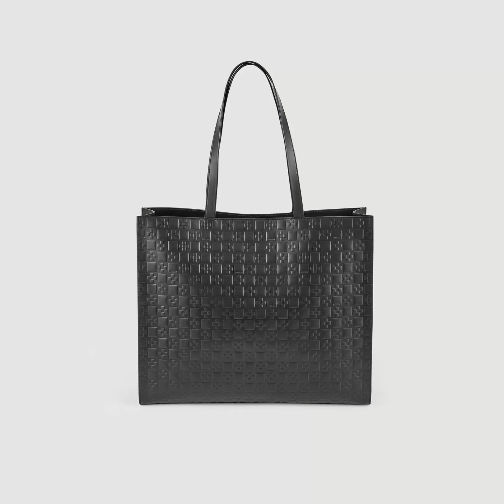 Bags*Sandro Bags Large tote in monogram-embsed leather