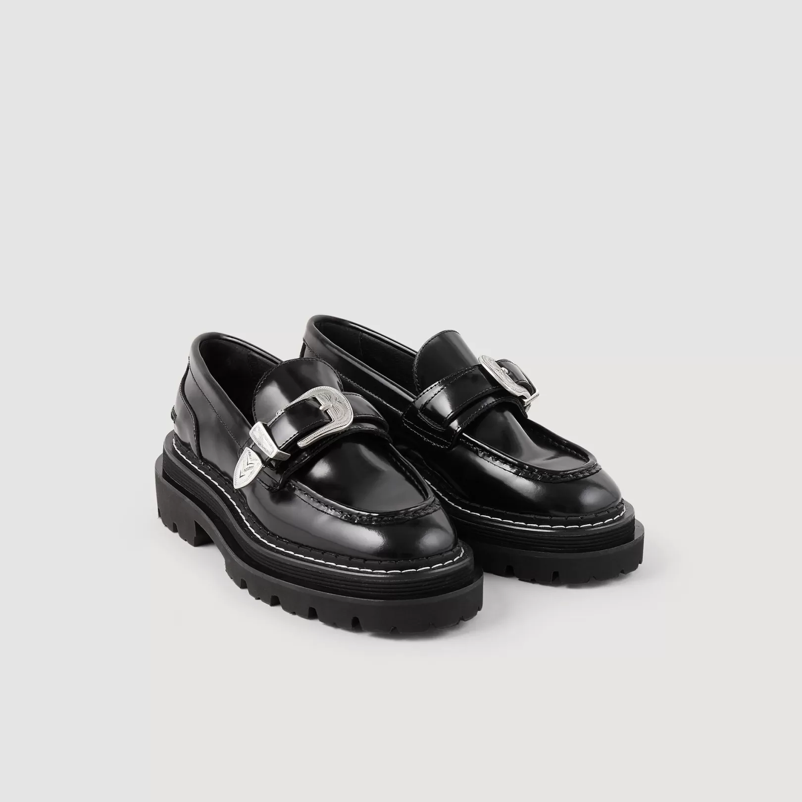 Loafers*Sandro Loafers Leather loafers