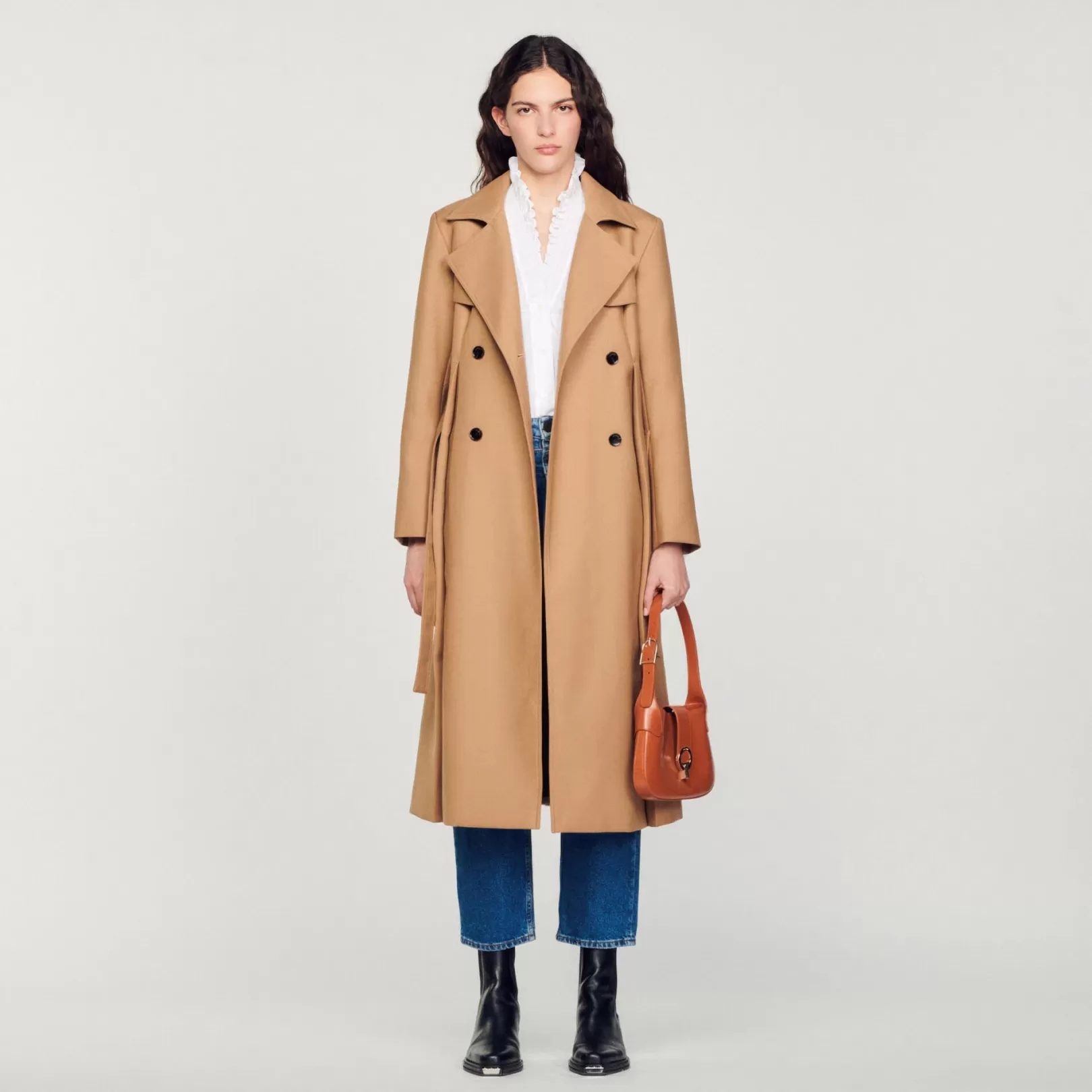 Coats*Sandro Coats Long trench-style coat