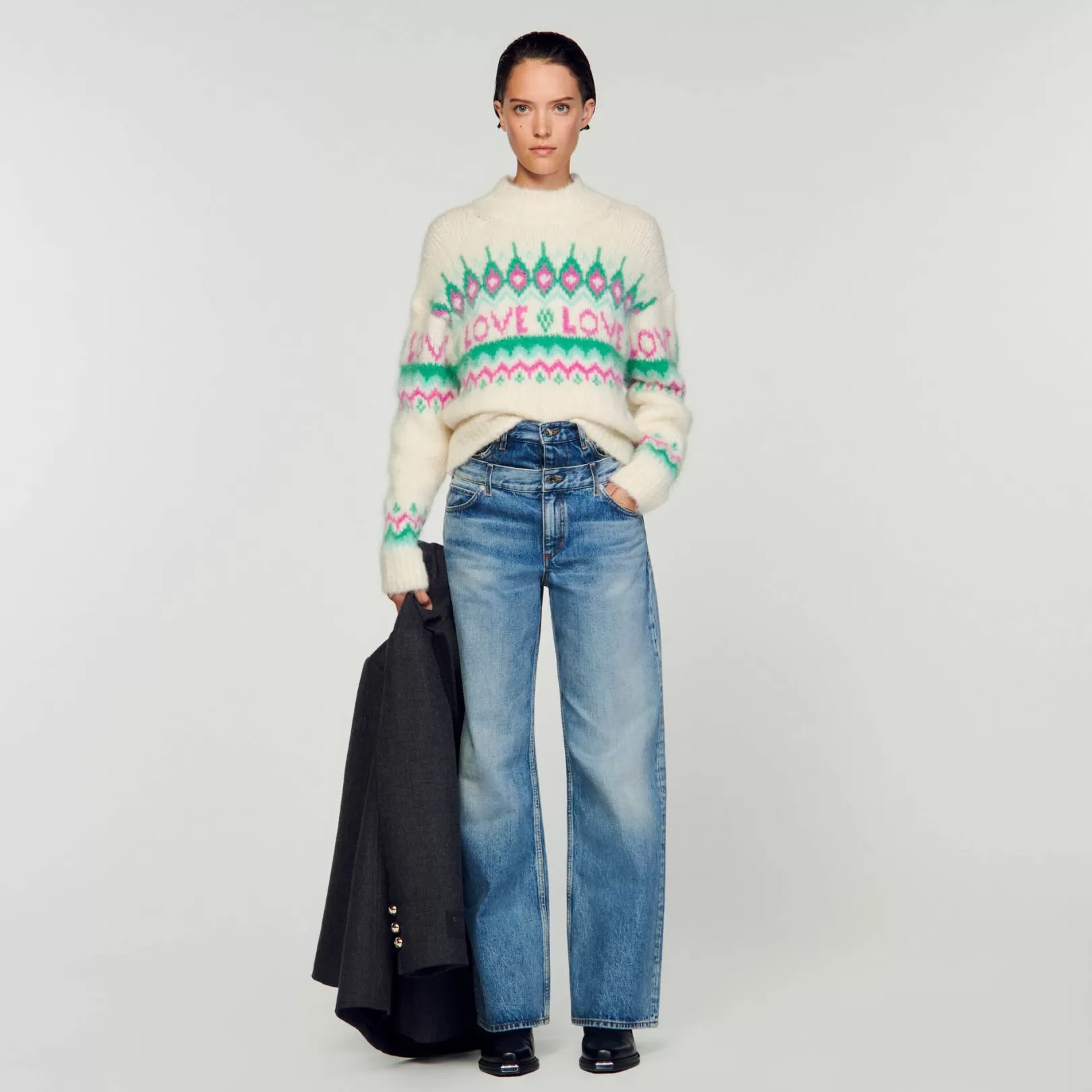 Sweaters & Cardigans*Sandro Sweaters & Cardigans LOVE knit sweater