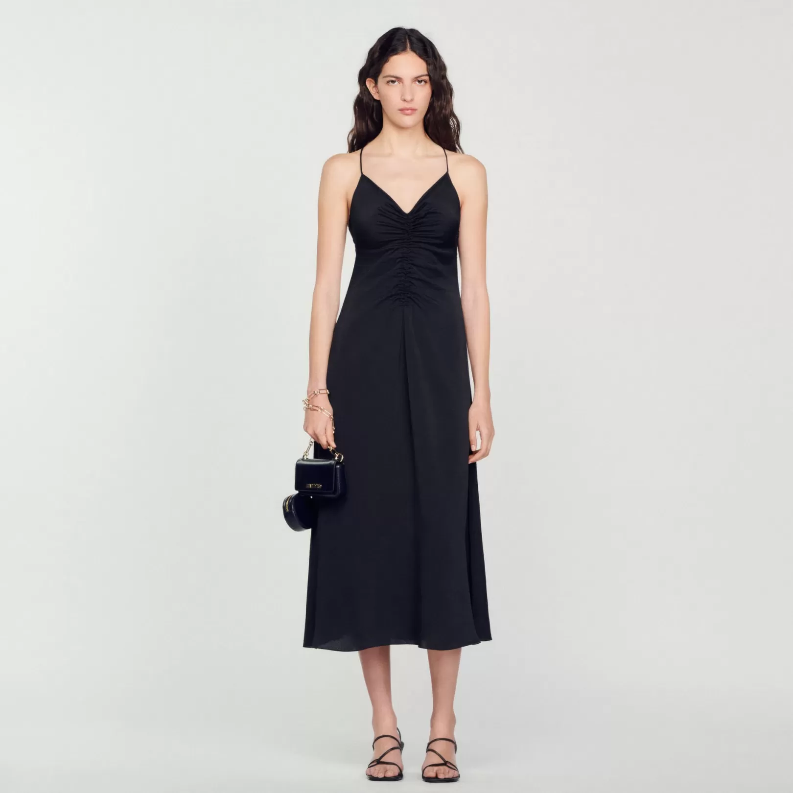 Dresses*Sandro Dresses Midi dress with narrow straps