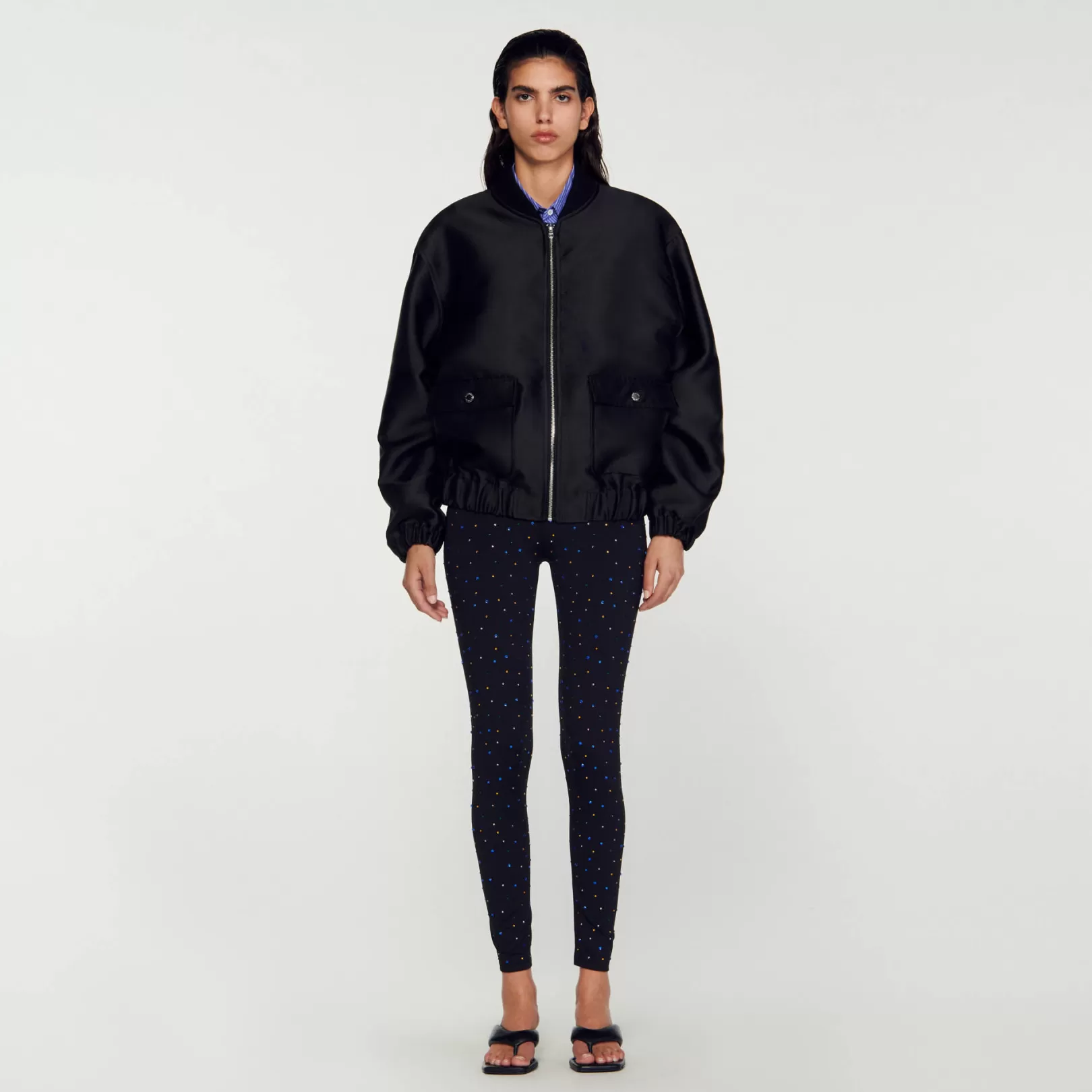 Jackets & Blazers*Sandro Jackets & Blazers Oversized bomber jacket