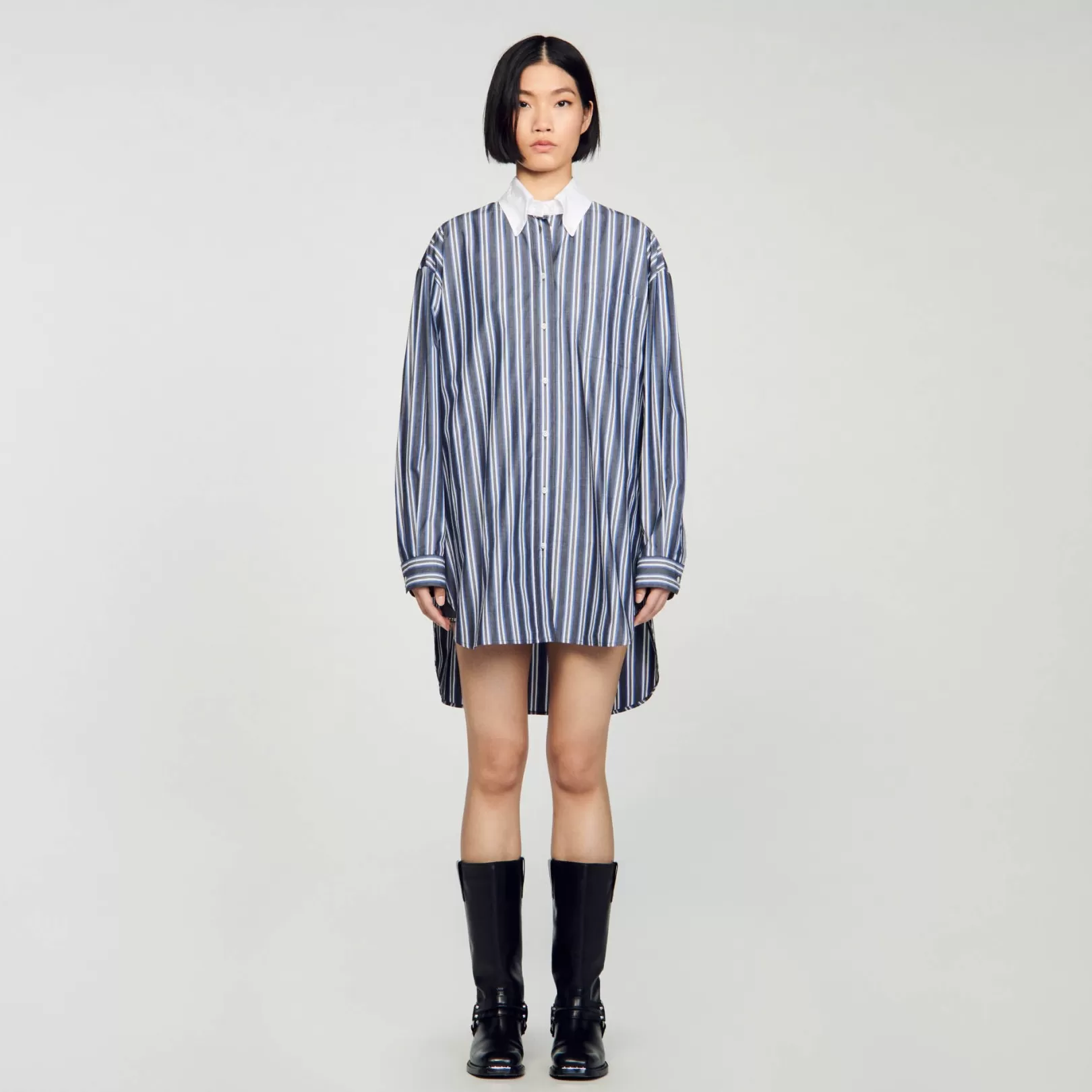 Tops & Shirts*Sandro Tops & Shirts Oversized striped shirt