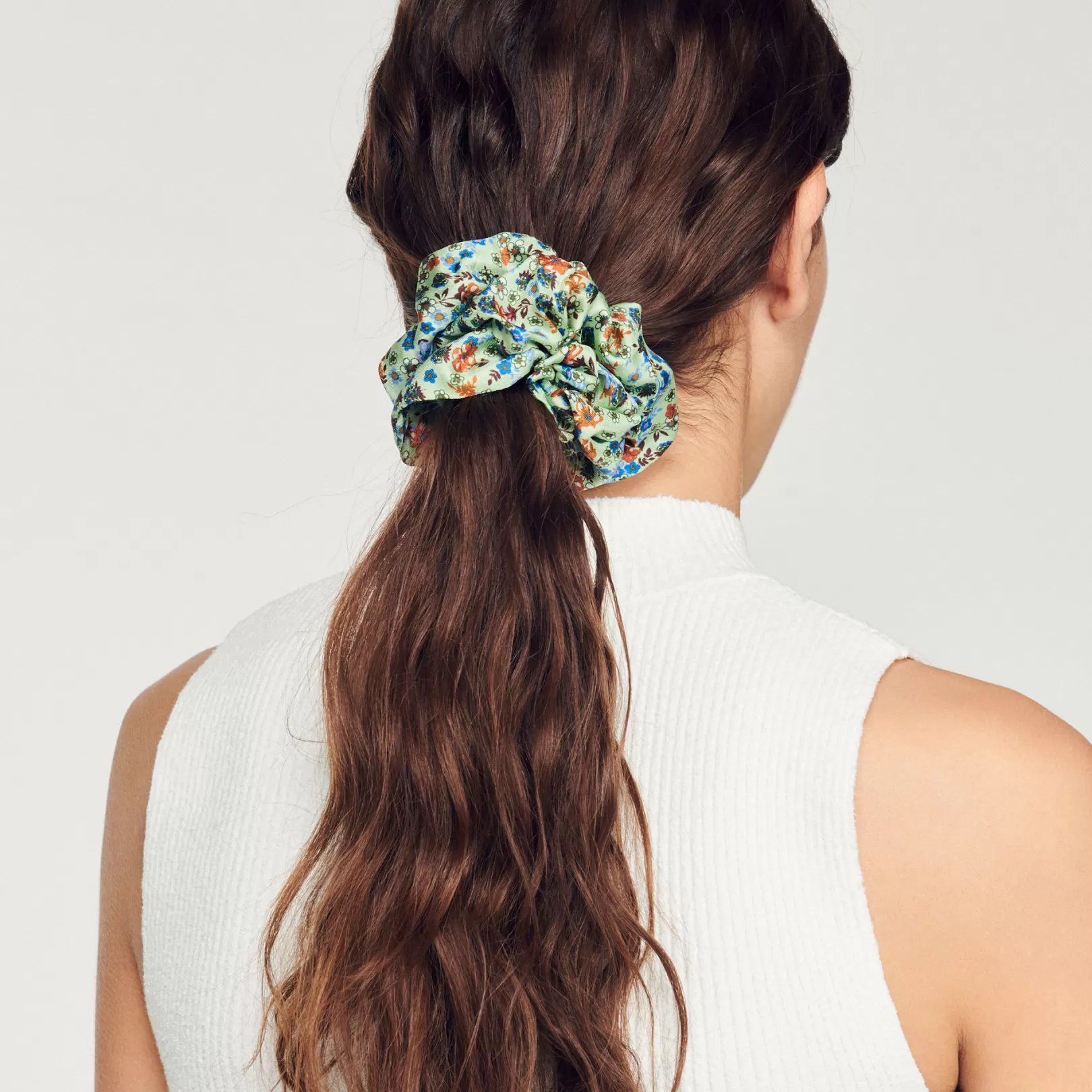 Fall/Winter Collection | Other Accessories*Sandro Fall/Winter Collection | Other Accessories Printed silk scrunchie