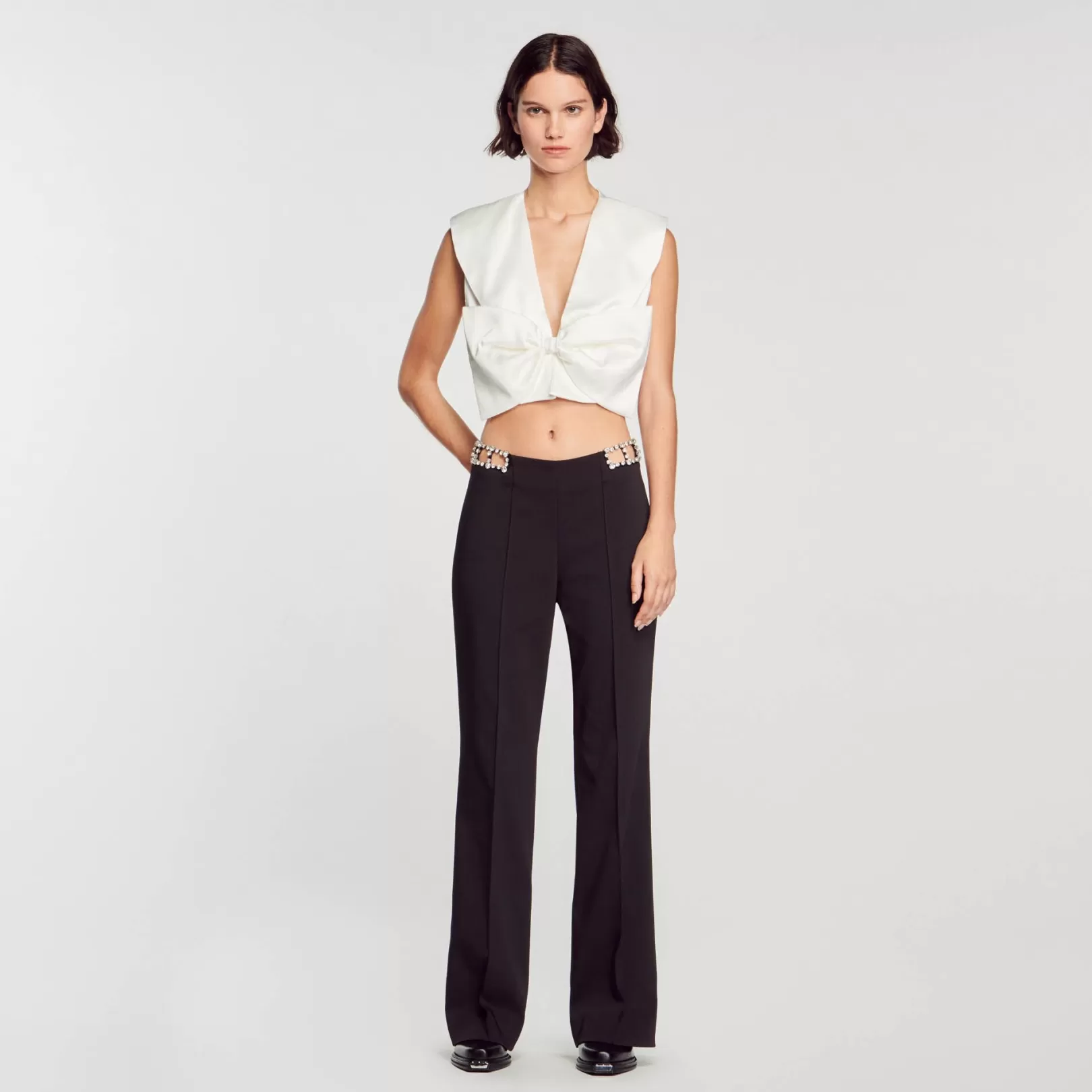 Pants & Shorts*Sandro Pants & Shorts Rhinestone trousers