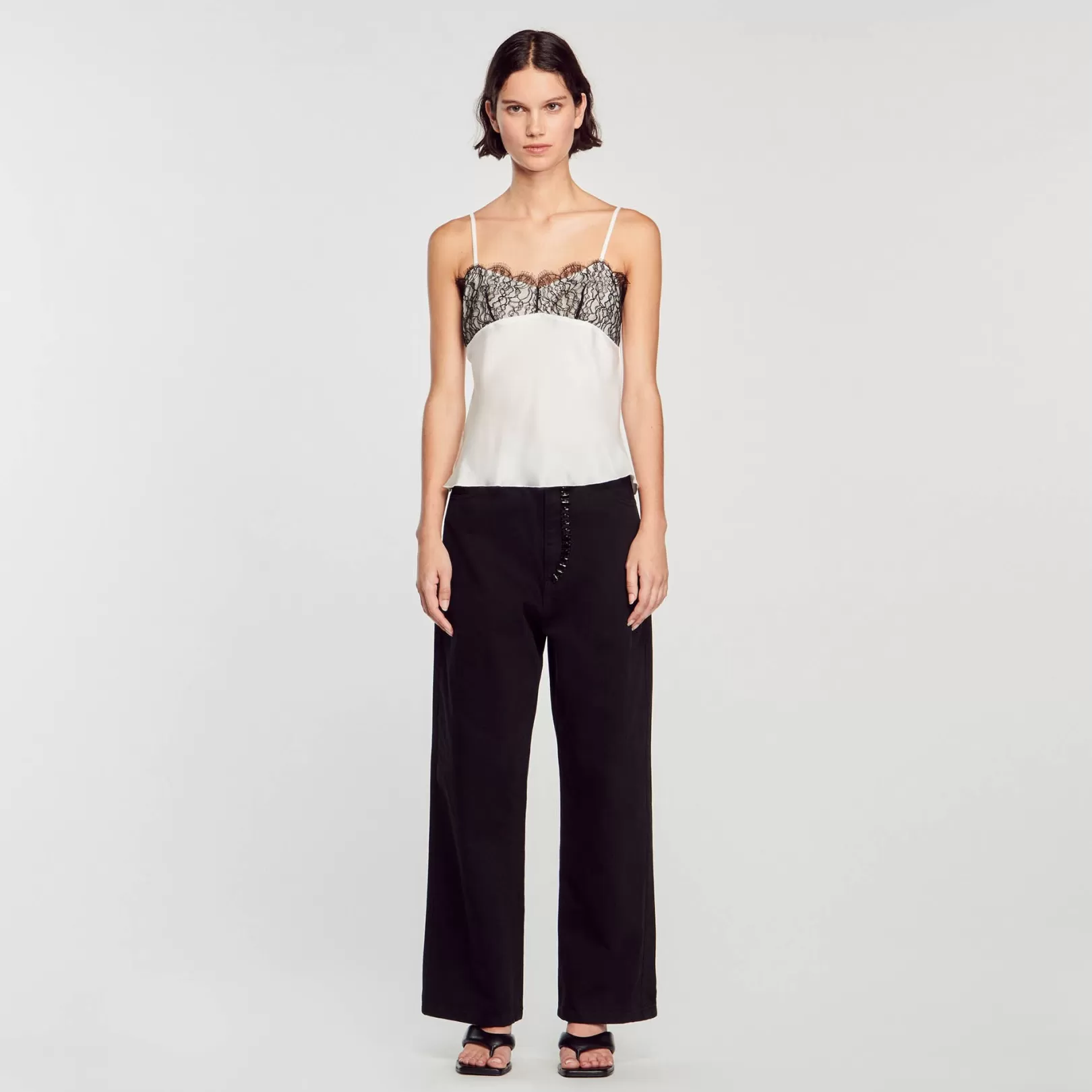 Tops & Shirts*Sandro Tops & Shirts Satin-finish camisole