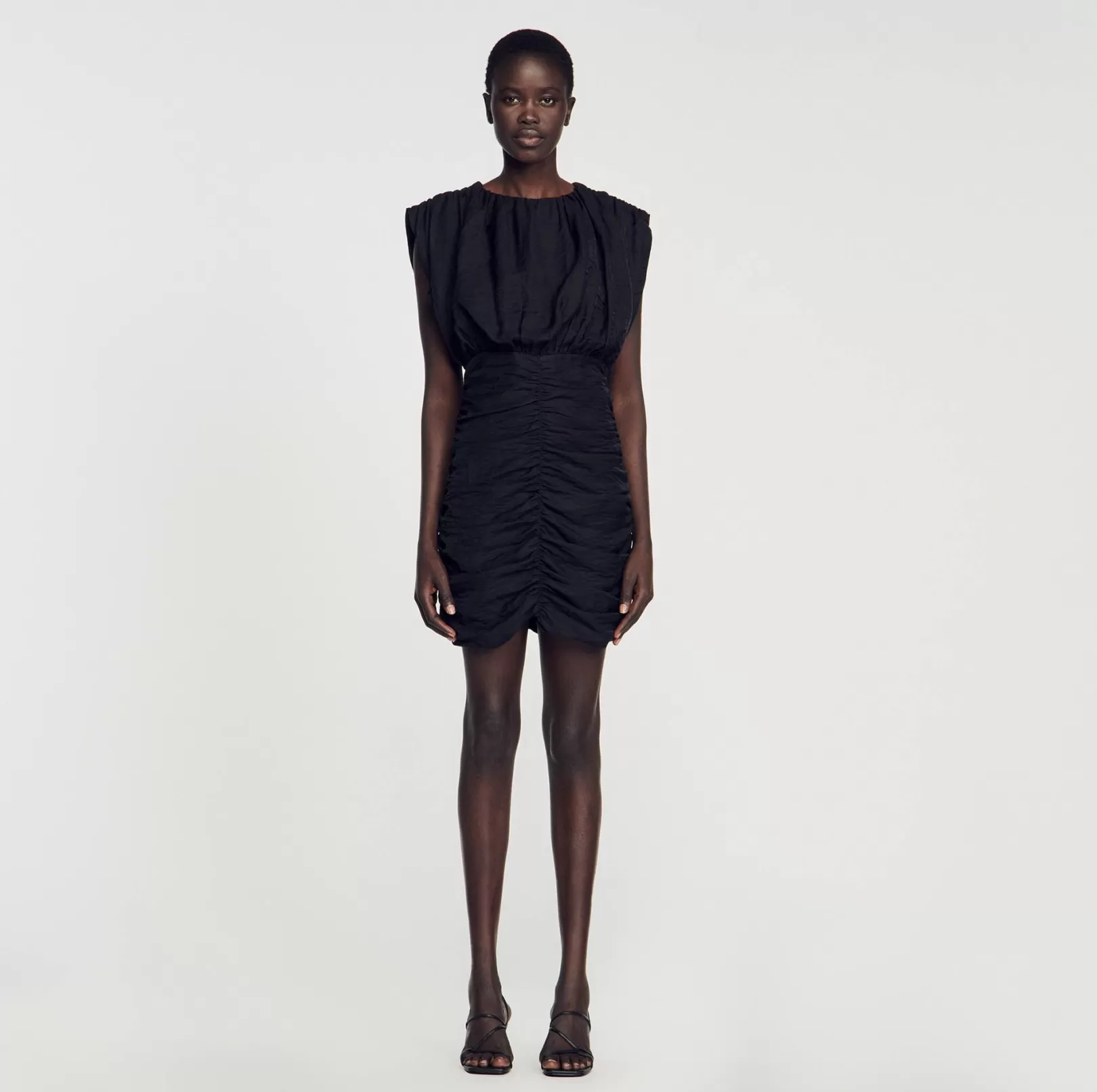 Dresses*Sandro Dresses Short draped dress