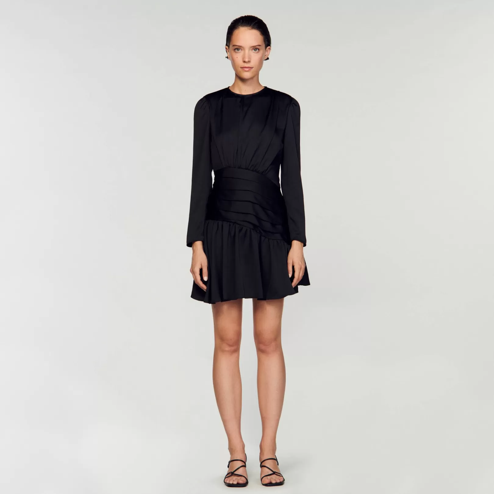 Dresses*Sandro Dresses Short draped dress