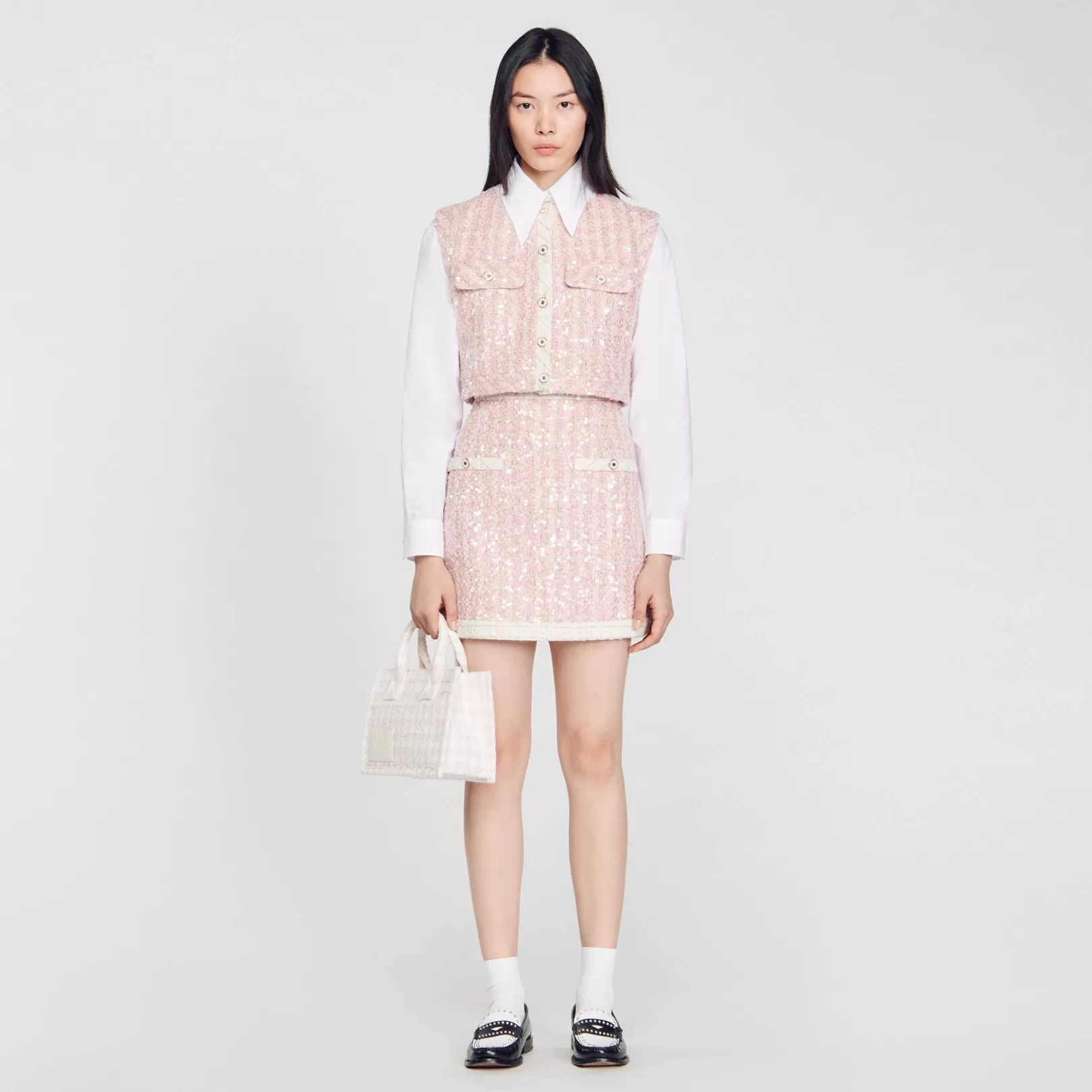 Matching Sets | Skirts*Sandro Matching Sets | Skirts Short tweed skirt