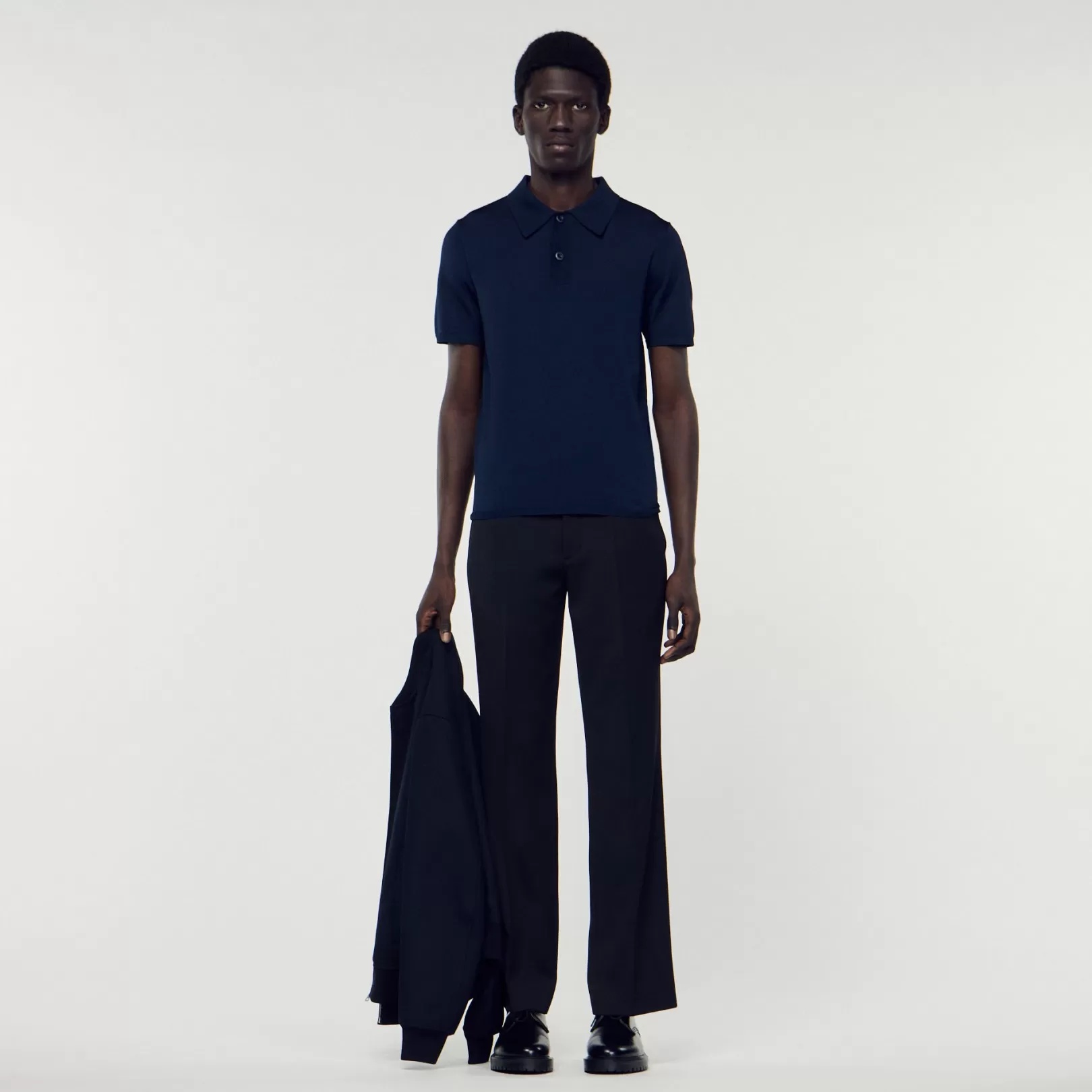 T-shirts & Pol*Sandro T-shirts & Pol Short-sleeve knitted polo shirt