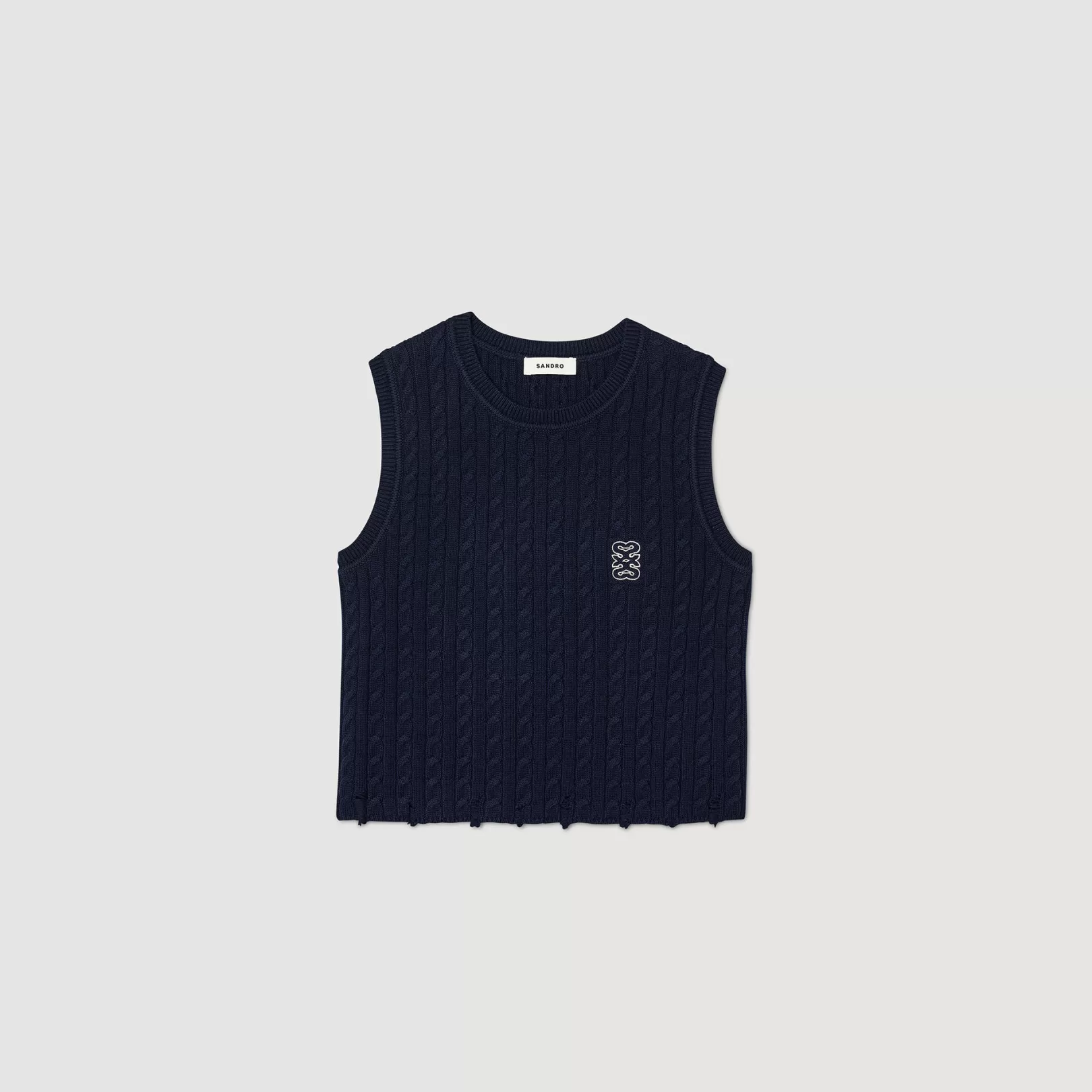 Sweaters & Cardigans*Sandro Sweaters & Cardigans Sleeveless knit jumper