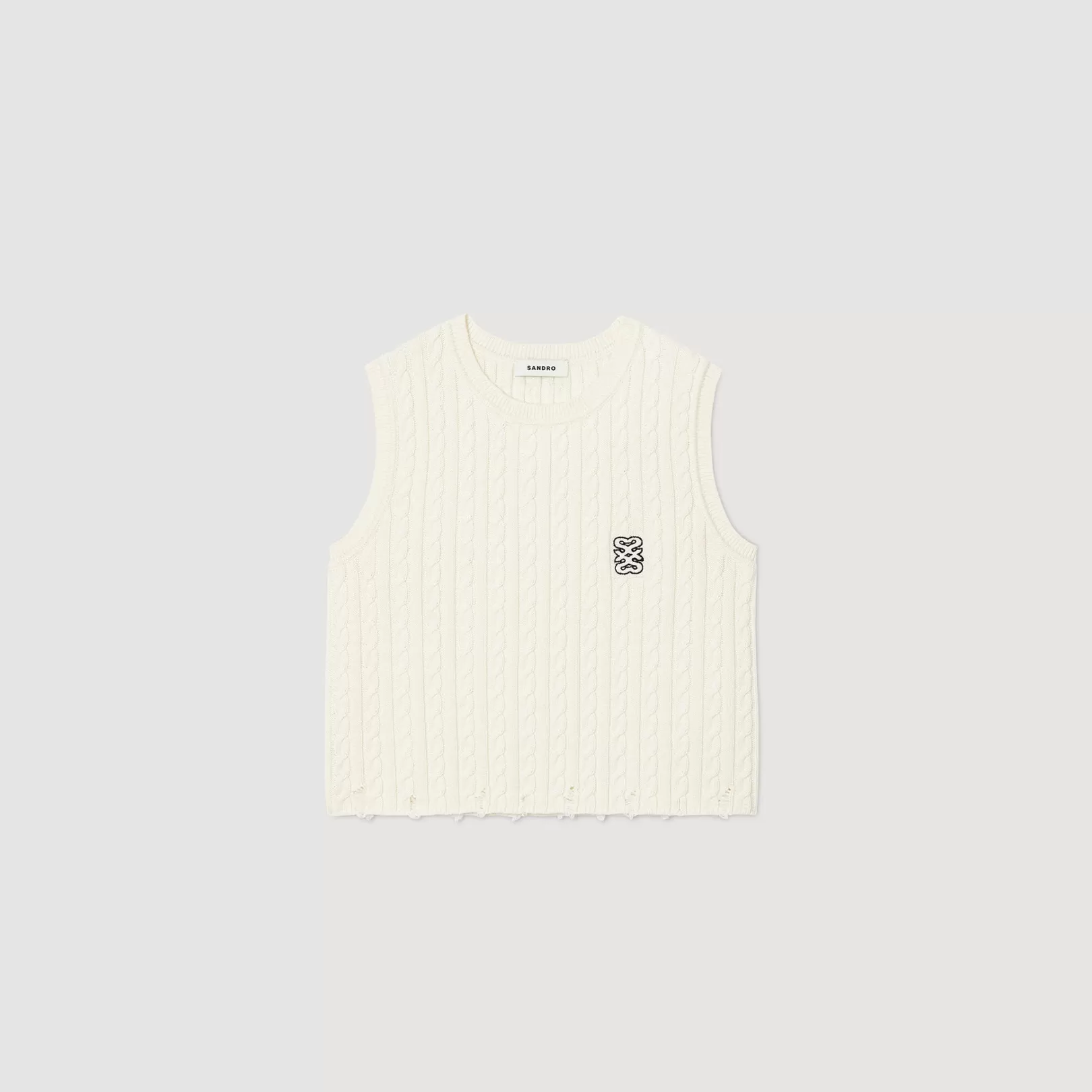 Sweaters & Cardigans*Sandro Sweaters & Cardigans Sleeveless knit jumper