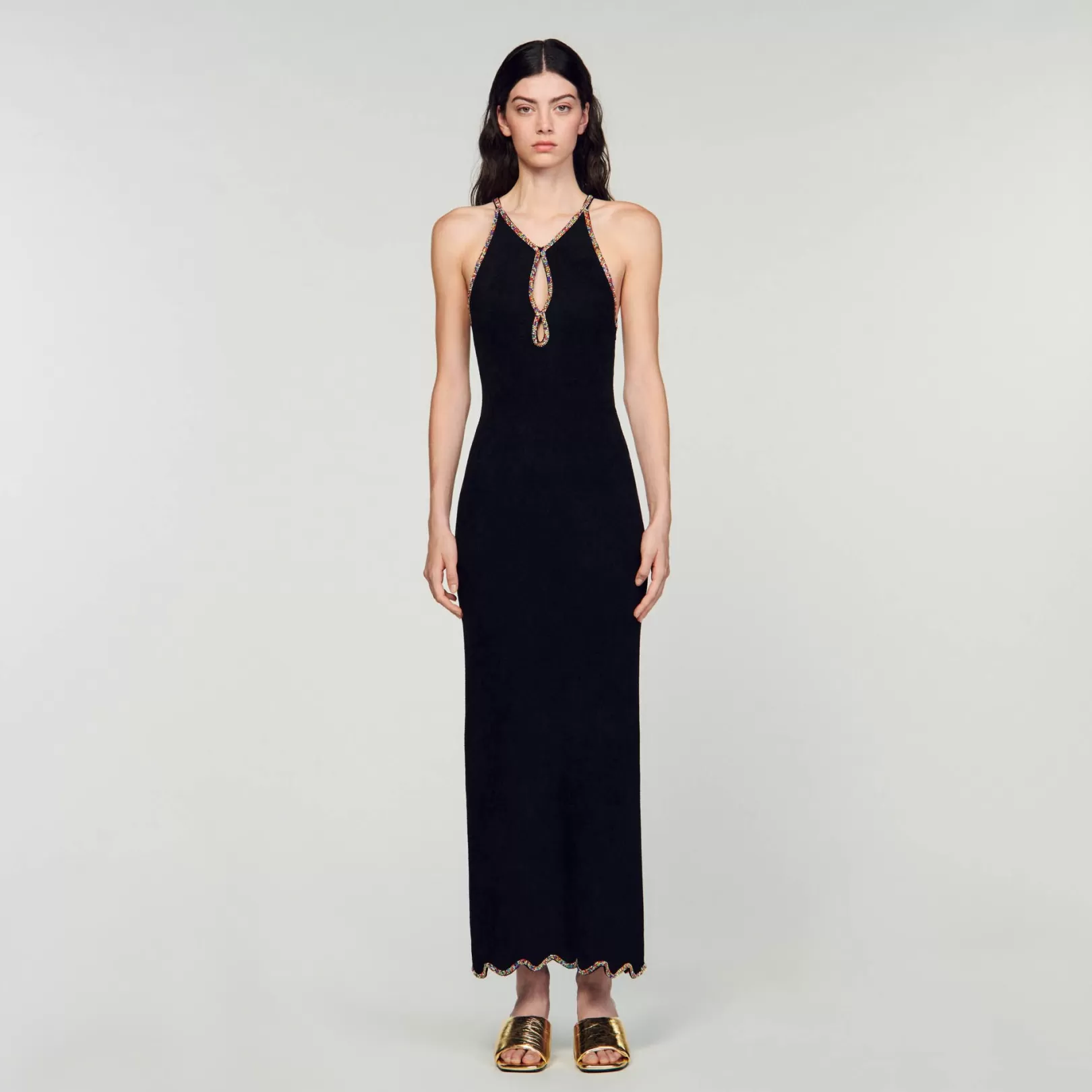 Dresses*Sandro Dresses Sleeveless maxi dress