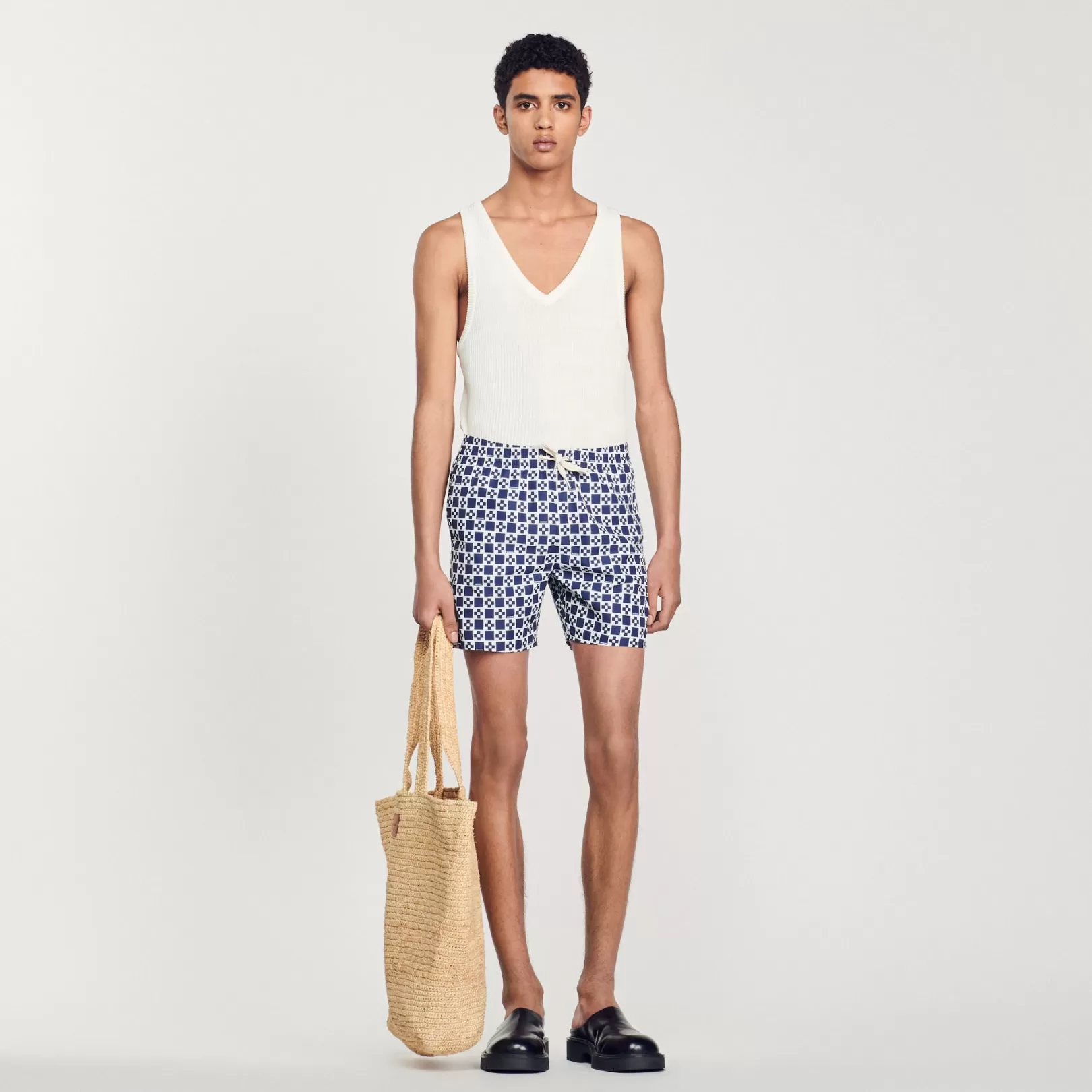 Pants & Shorts*Sandro Pants & Shorts Square Crs swim shorts