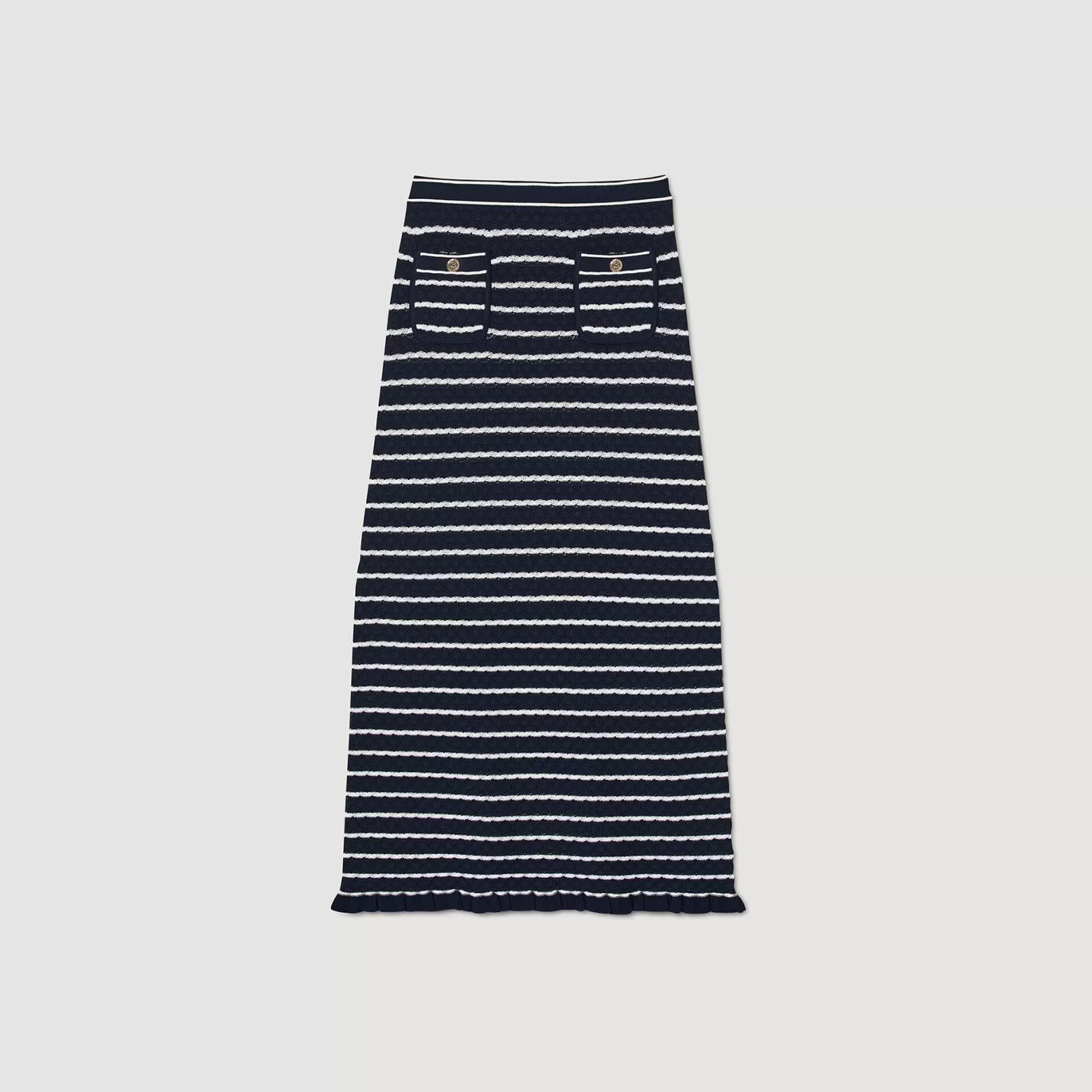 Matching Sets | Skirts*Sandro Matching Sets | Skirts Striped knit midi skirt