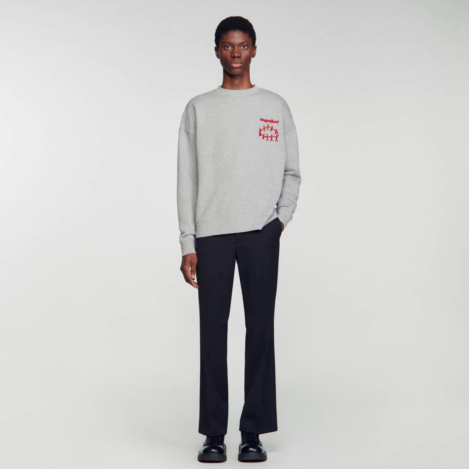 Sweatshirts*Sandro Sweatshirts Together sweatshirt