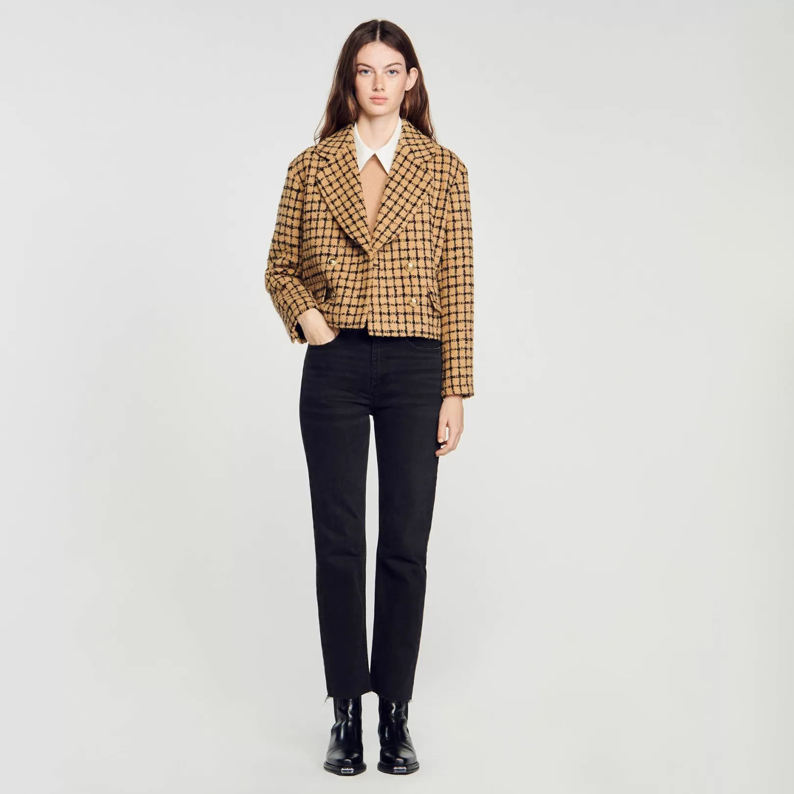 Jackets & Blazers*Sandro Jackets & Blazers Tweed jacket