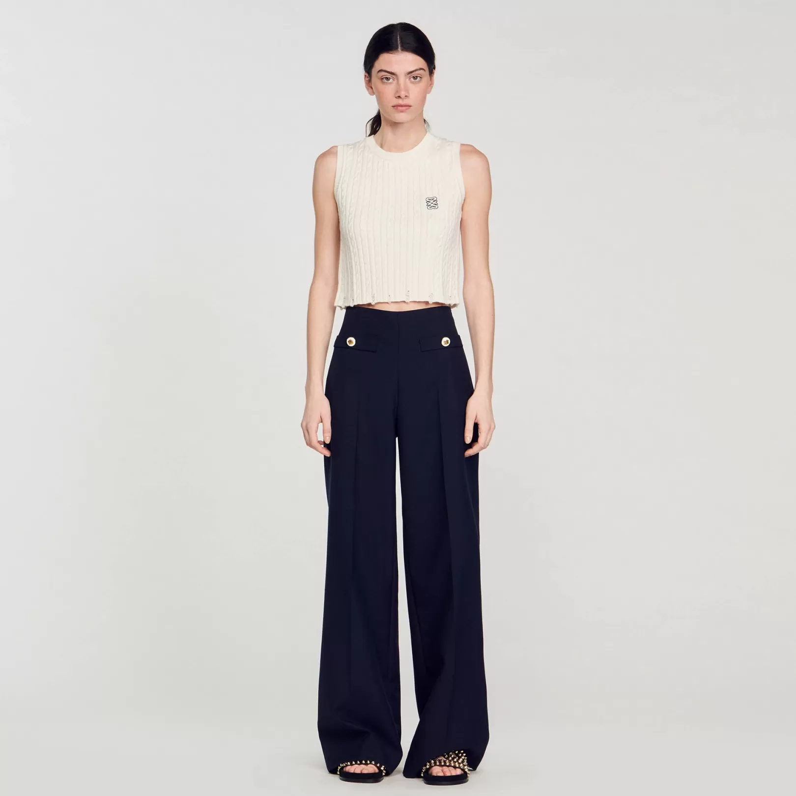 Matching Sets | Pants & Shorts*Sandro Matching Sets | Pants & Shorts Wide-leg trousers