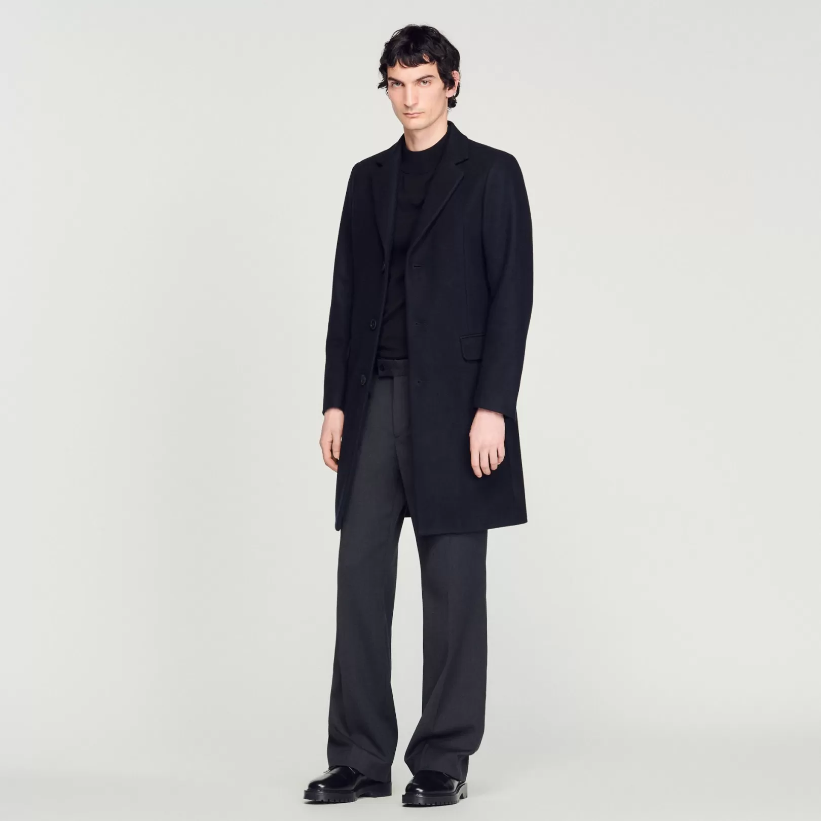 Coats*Sandro Coats Wool and cashmere coat