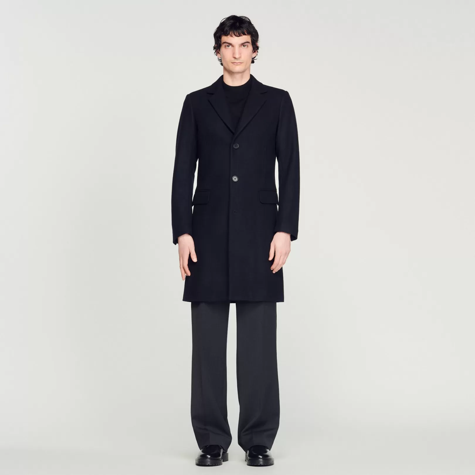 Coats*Sandro Coats Wool and cashmere coat